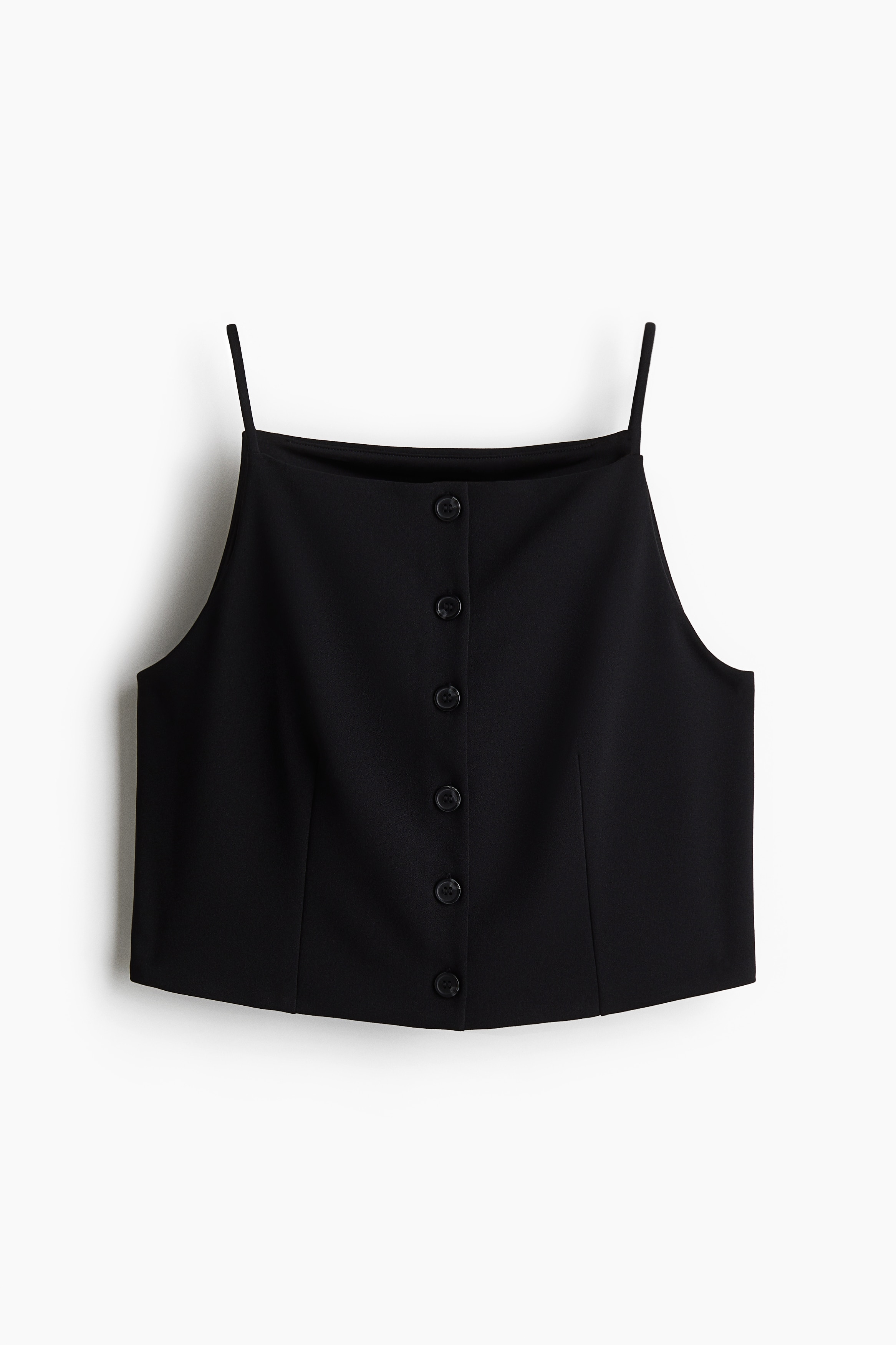 H & M - Weste aus Jersey - Schwarz - Damen