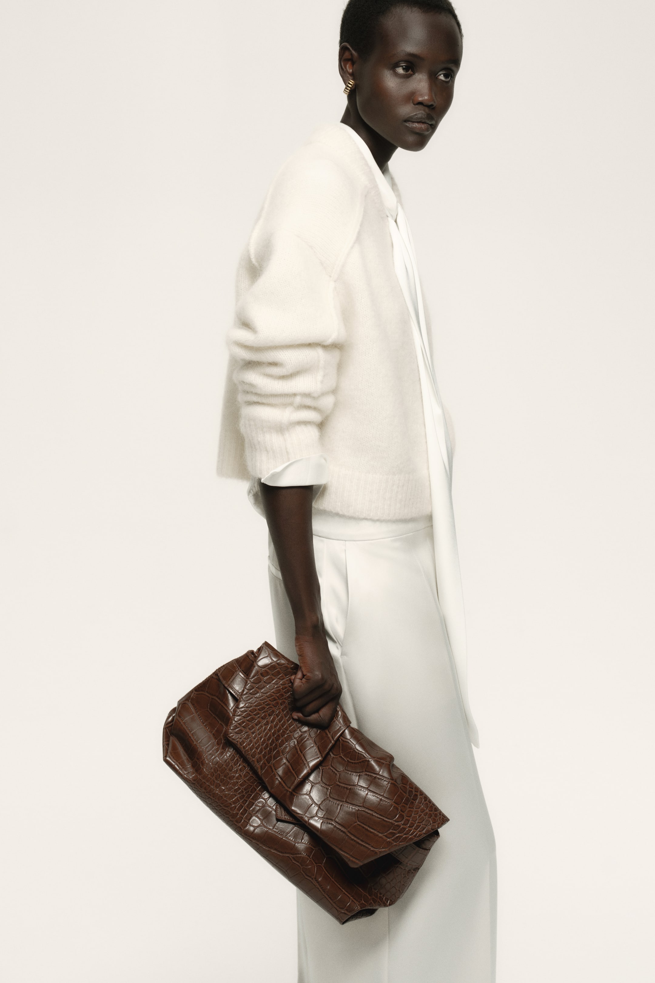 Visualizza immagine più grande: Pantaloni ampi - Bianco - DONNA | H&M IT 4