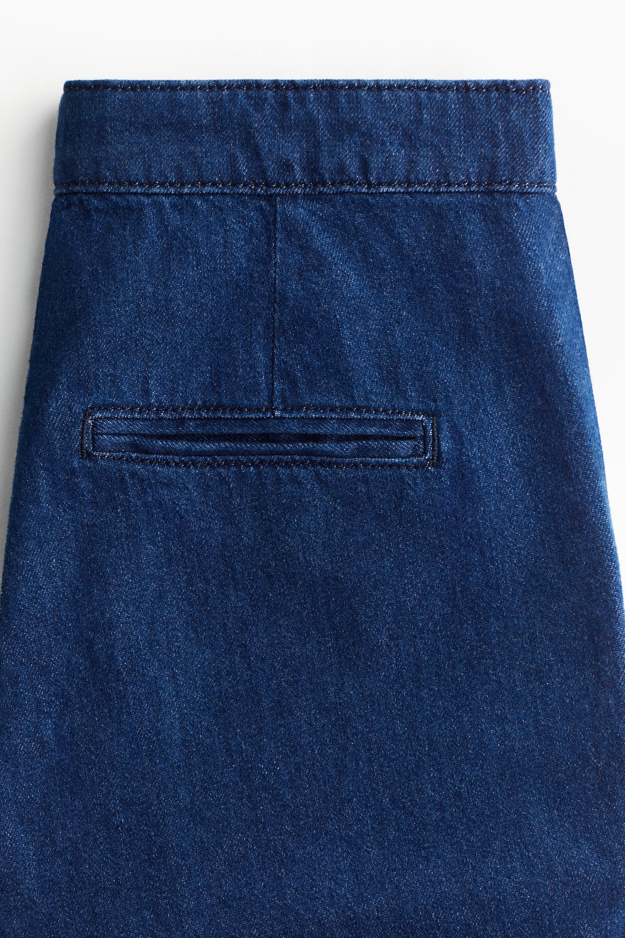Button-Detail Denim Pants - image 2