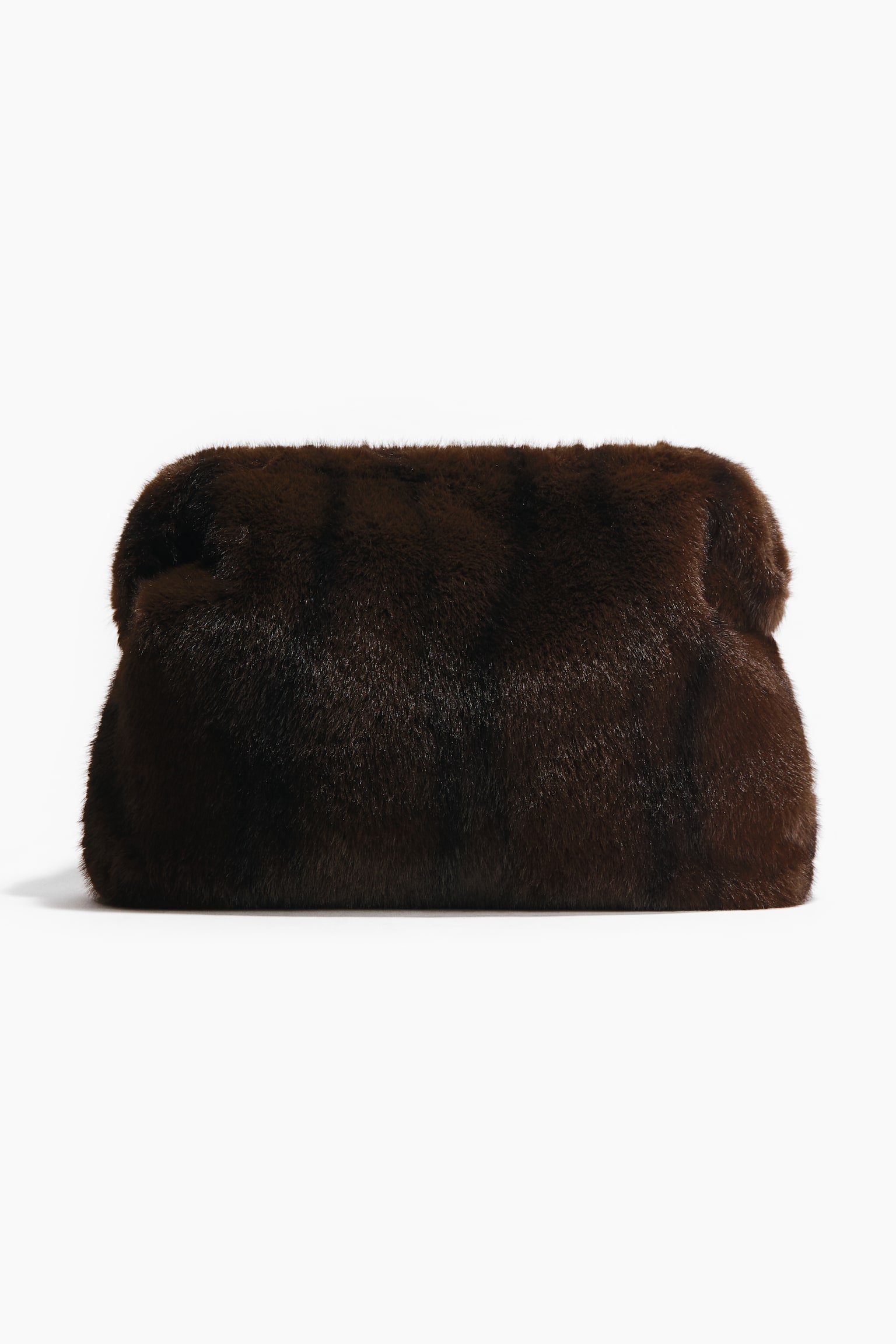 Large clutch - Dark brown