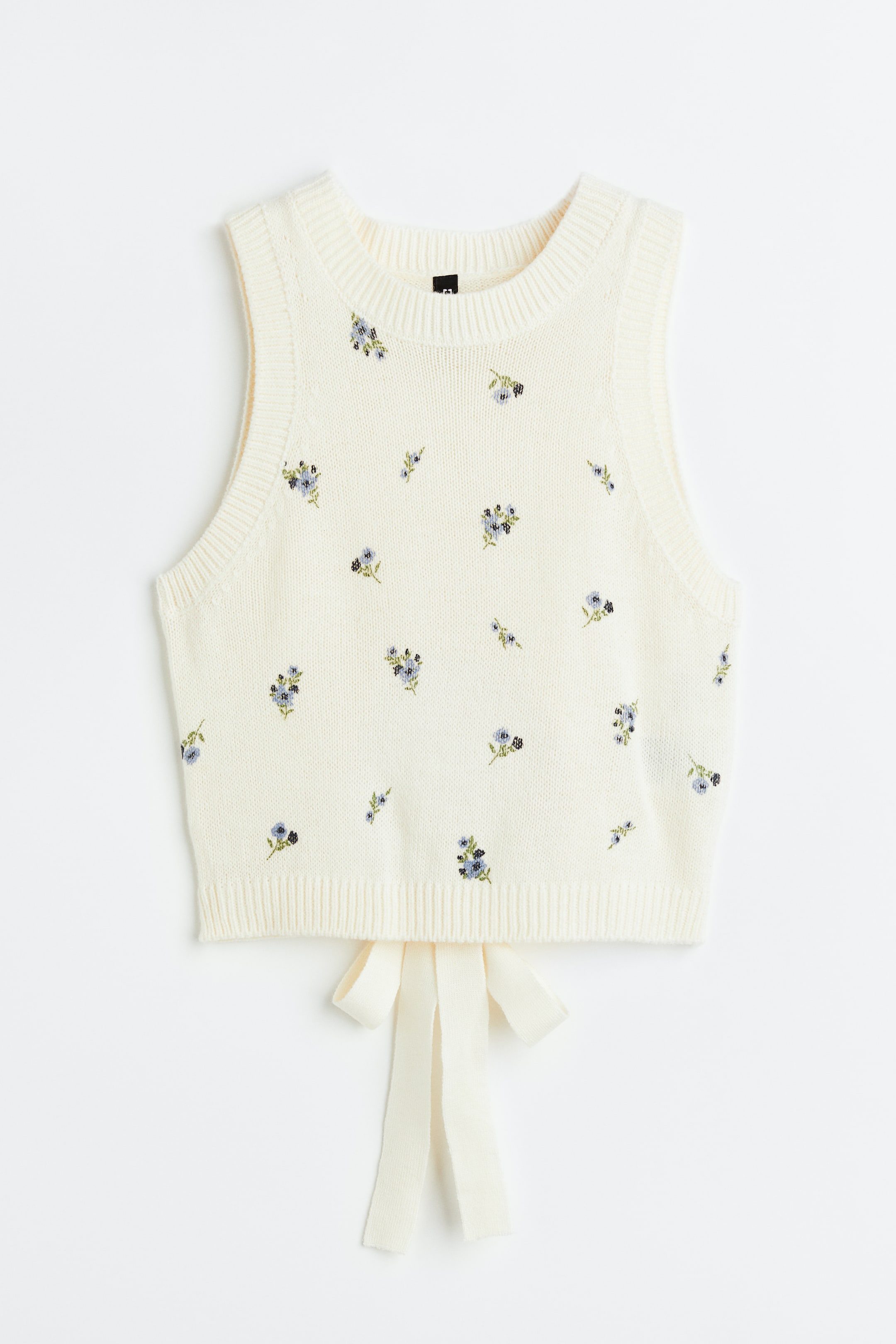 Tie-detail Sweater Vest