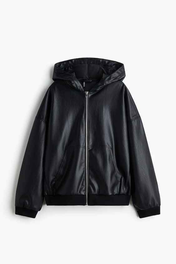 Женские куртки H&M Coated Jacket
