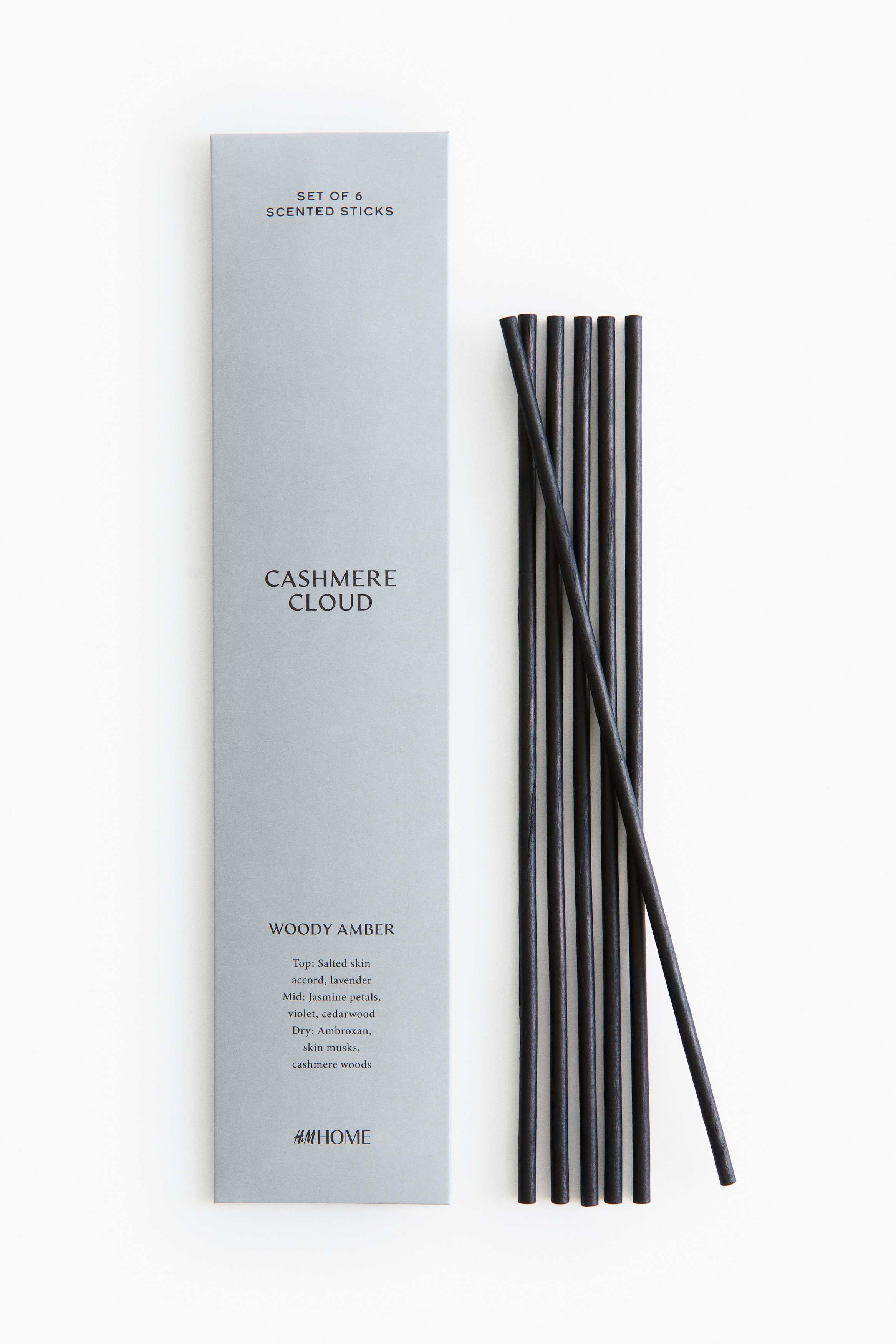 6-pack doftpinnar - Cashmere Cloud/Lily of the Valley/Vanilla Patchouli/Grapefruit Nectar/Vintage Woods/Minted Fig