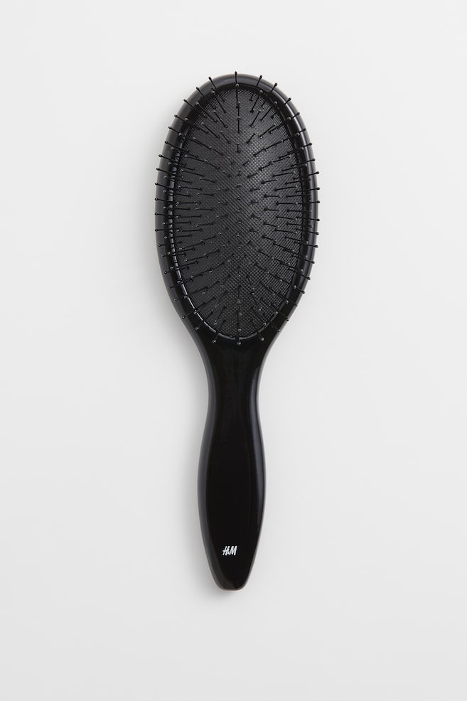 Hairbrush for wet and dry hair - Black - 1