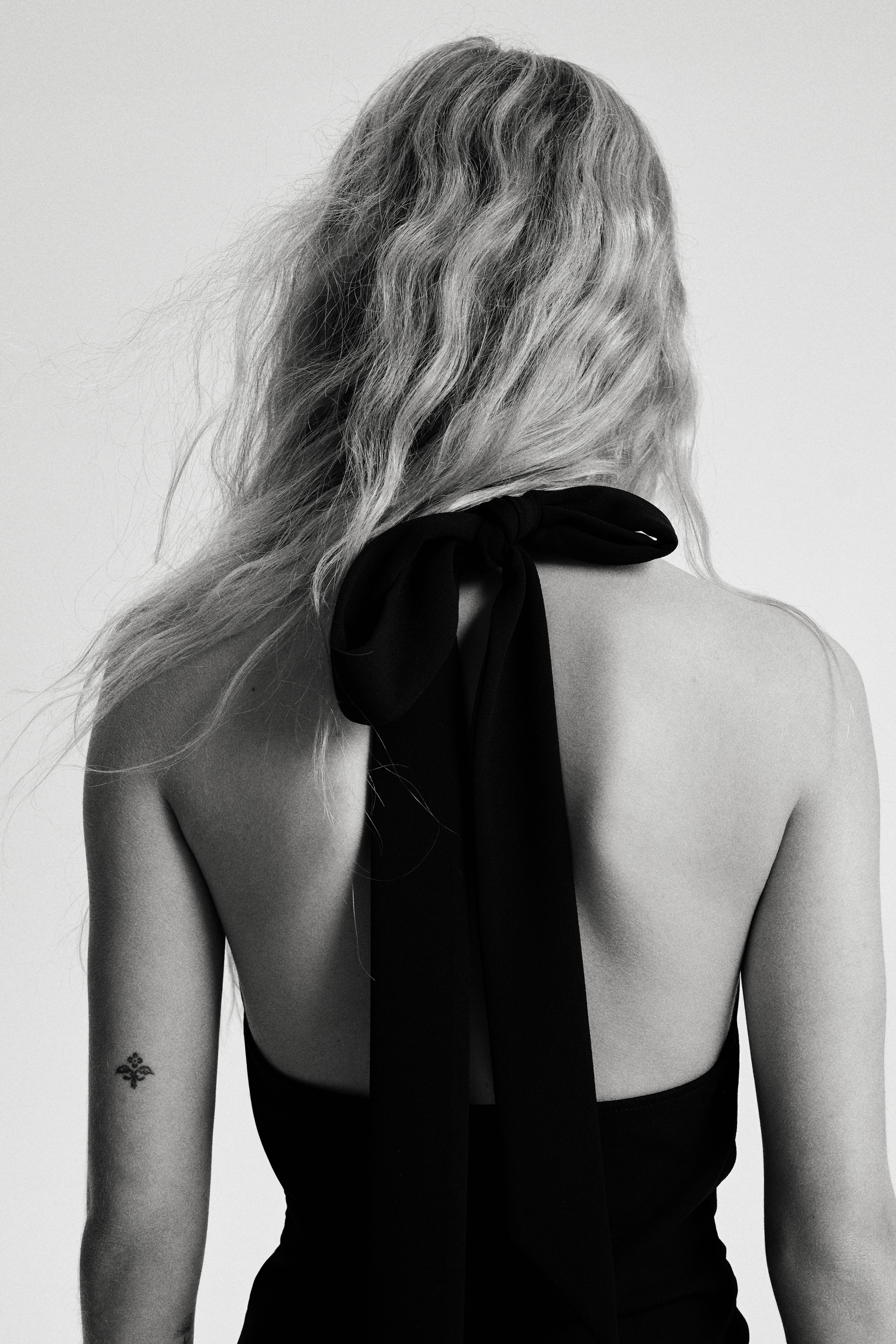 Draped Halterneck Dress