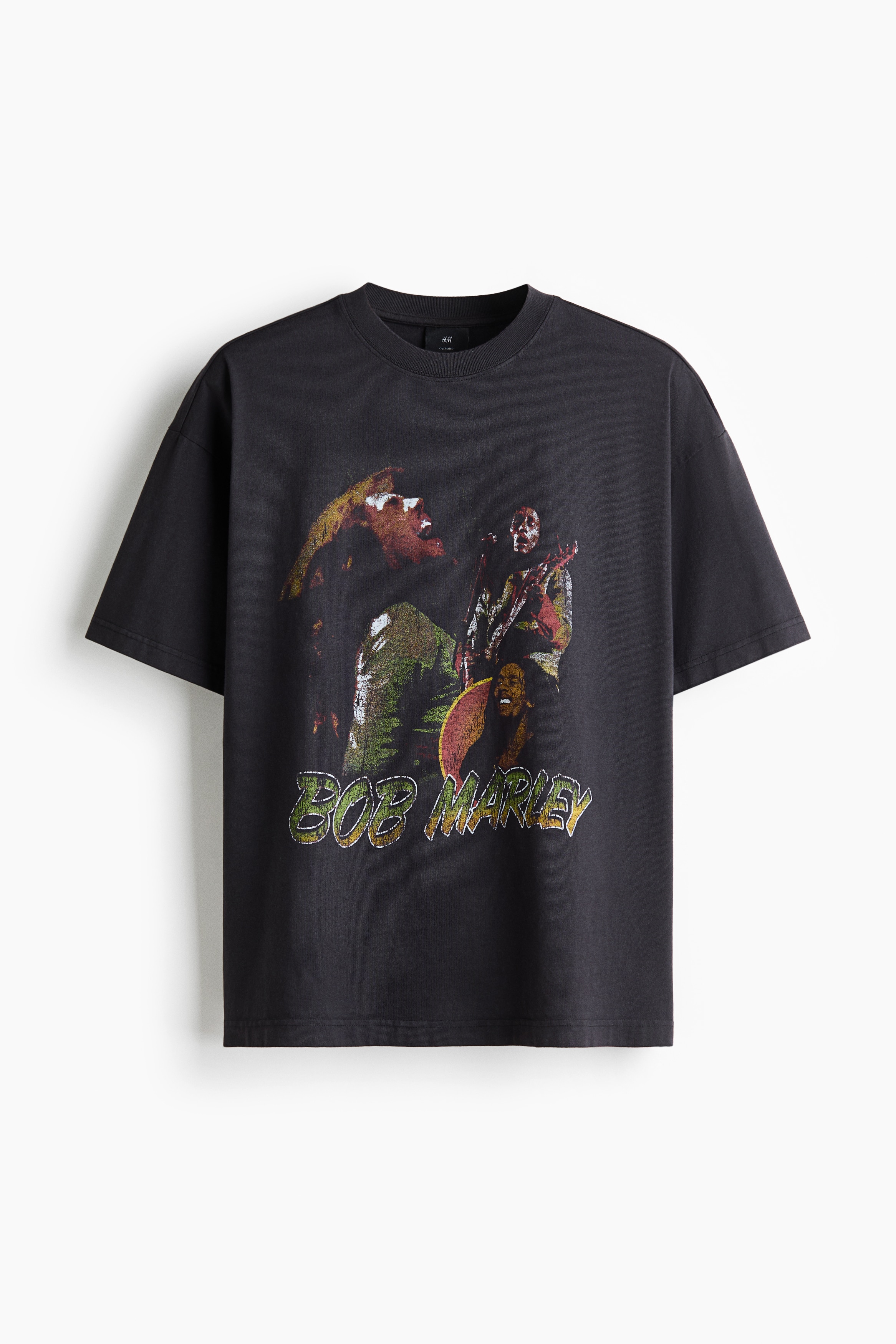 オーバーサイズフィットTシャツ - ブラック／Bob Marley/ホワイト／Pink Floyd/ブラック／NASCAR/イエロー／Matisse/ホワイト／Henri Matisse/ブラック／NASCAR