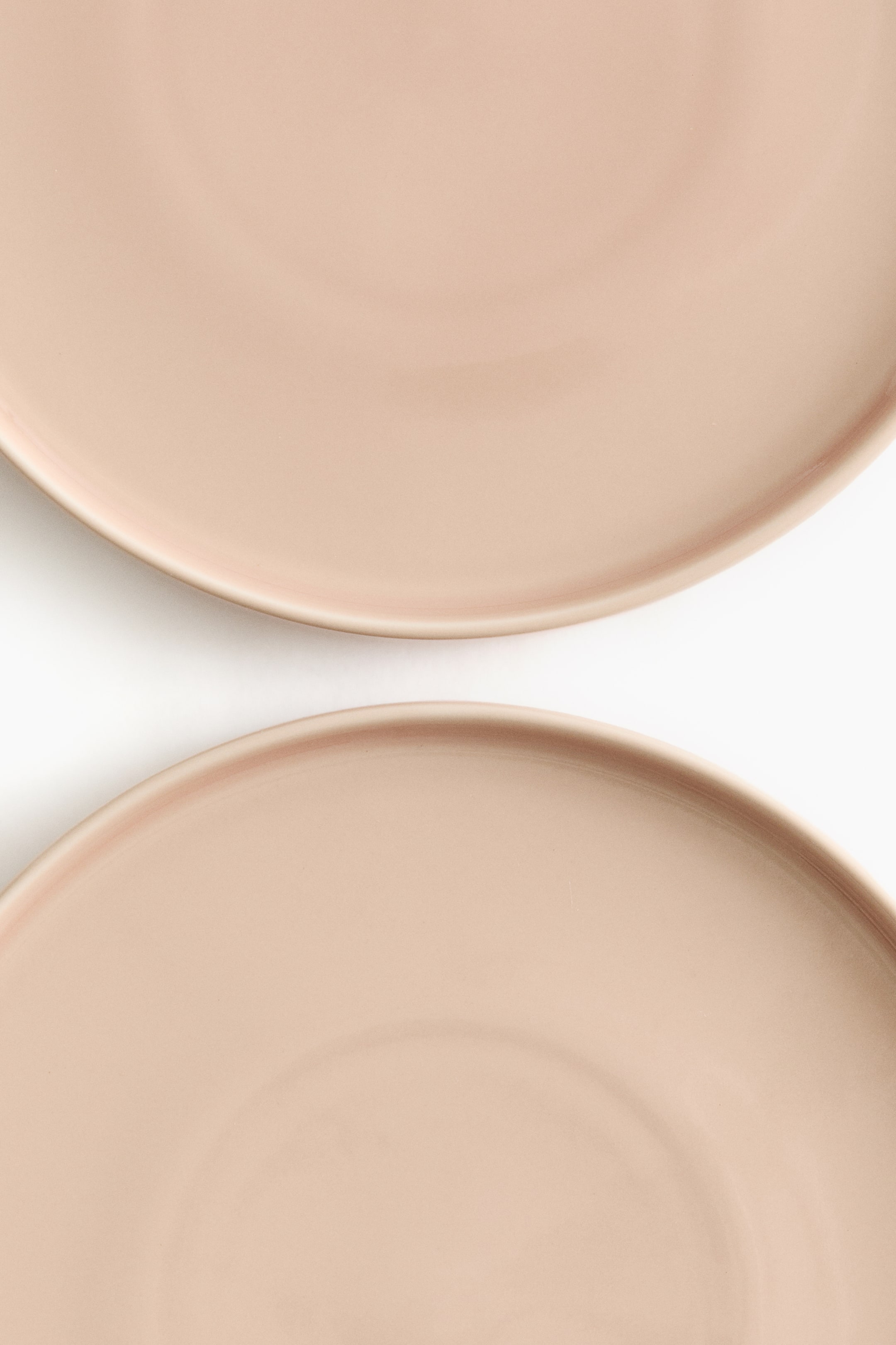 View larger image: 2-pack stoneware dinner plates - Light pink - Home All | H&M GB 3