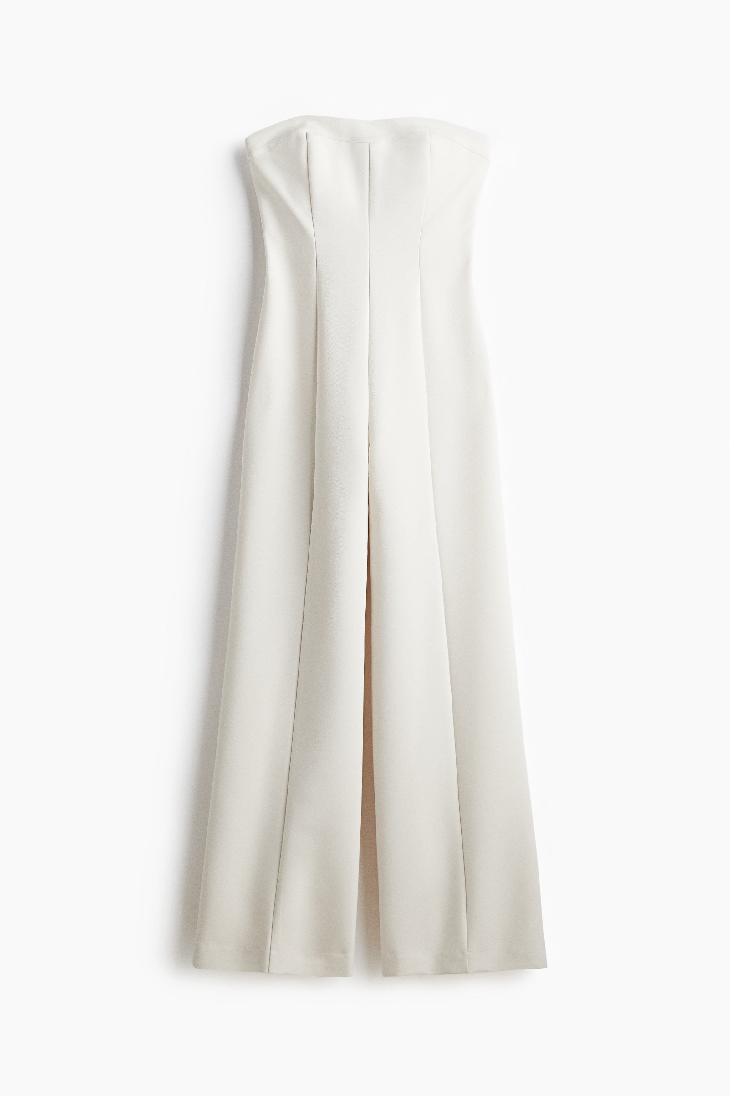 Bandeau jumpsuit - White