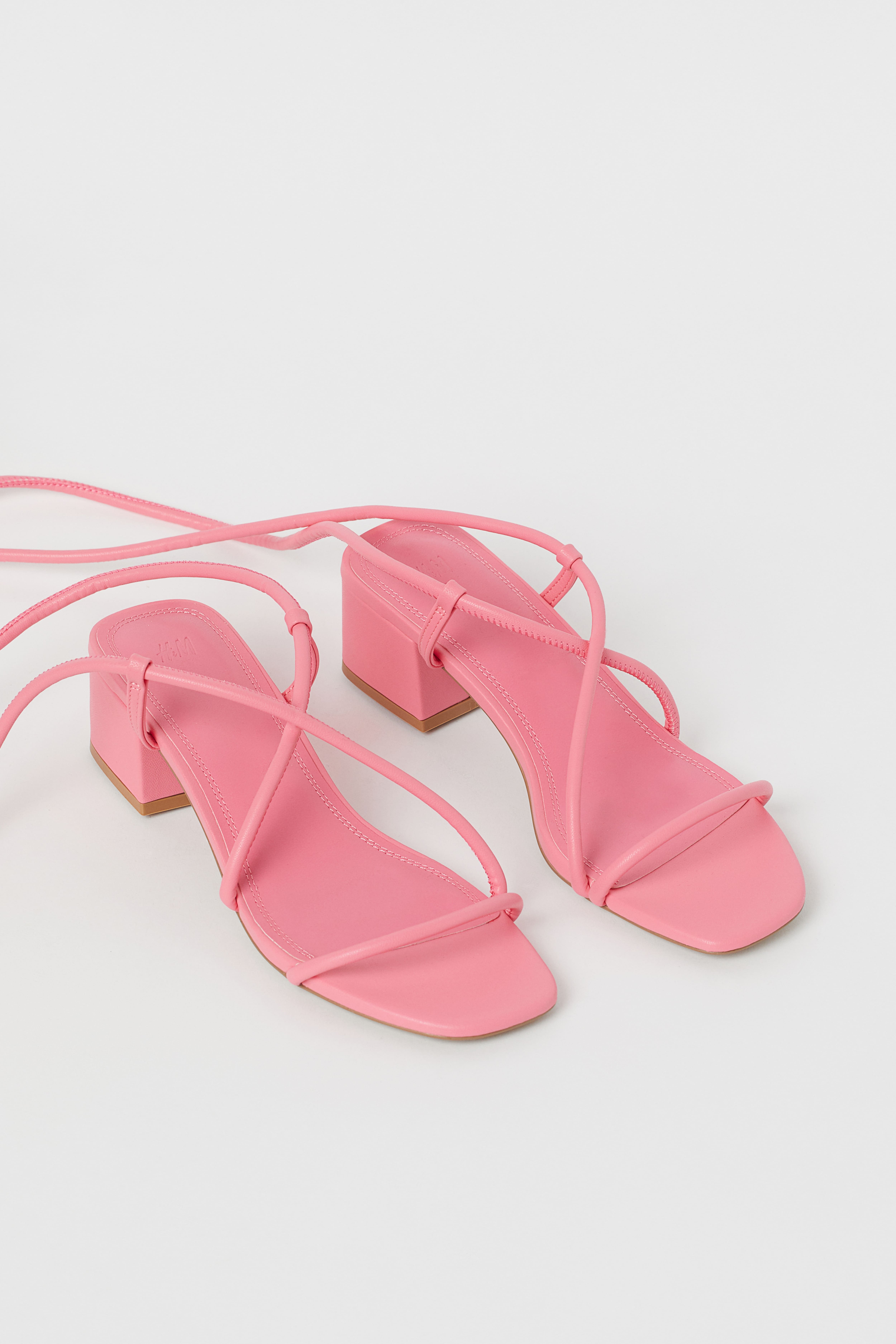 H&m fashion pink sandals