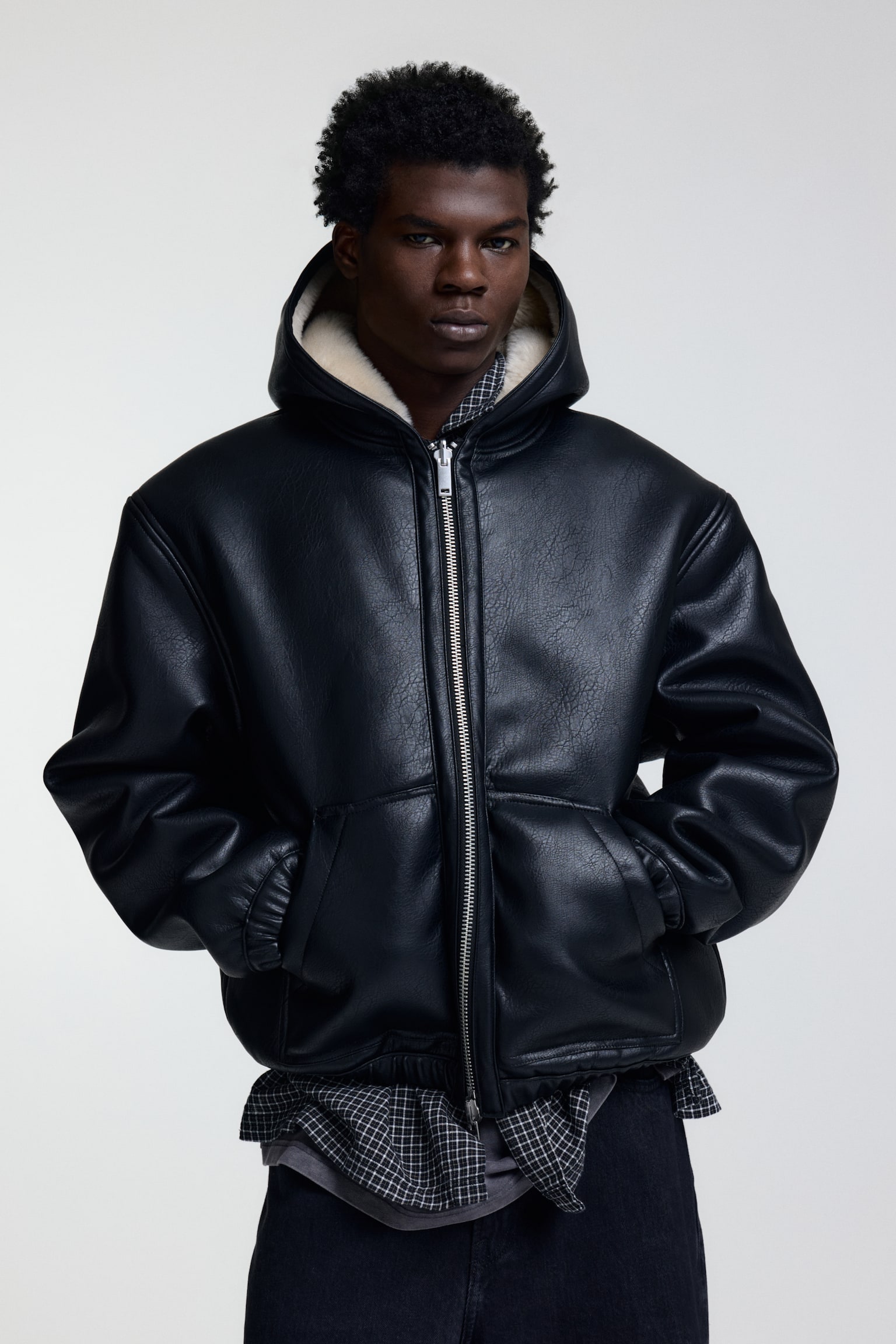 Veste aviateur - Noir - 6