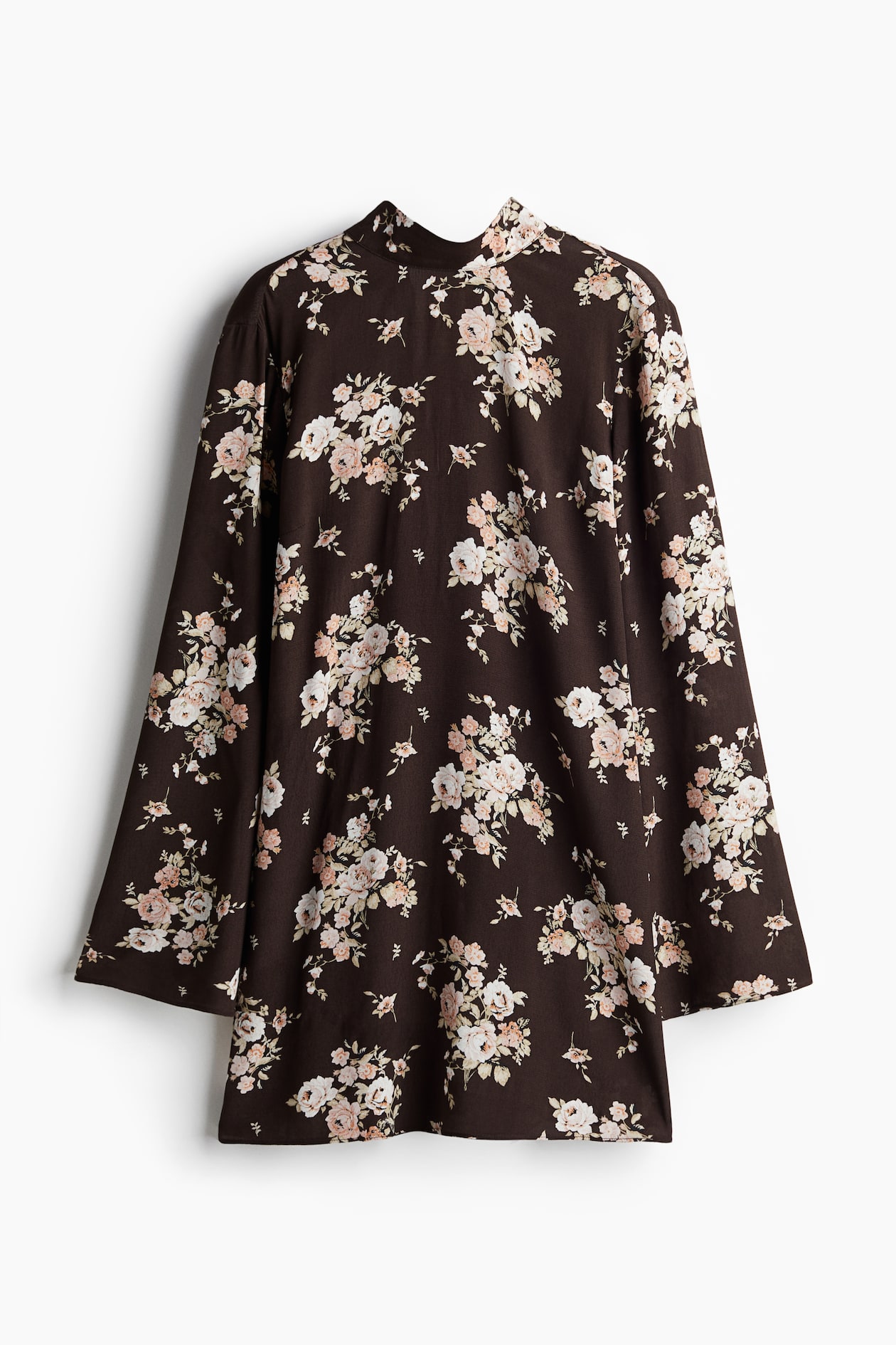 Tie-Detail Open-Back Dress