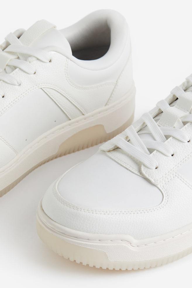 Sneakers - Blanc/Noir - 9