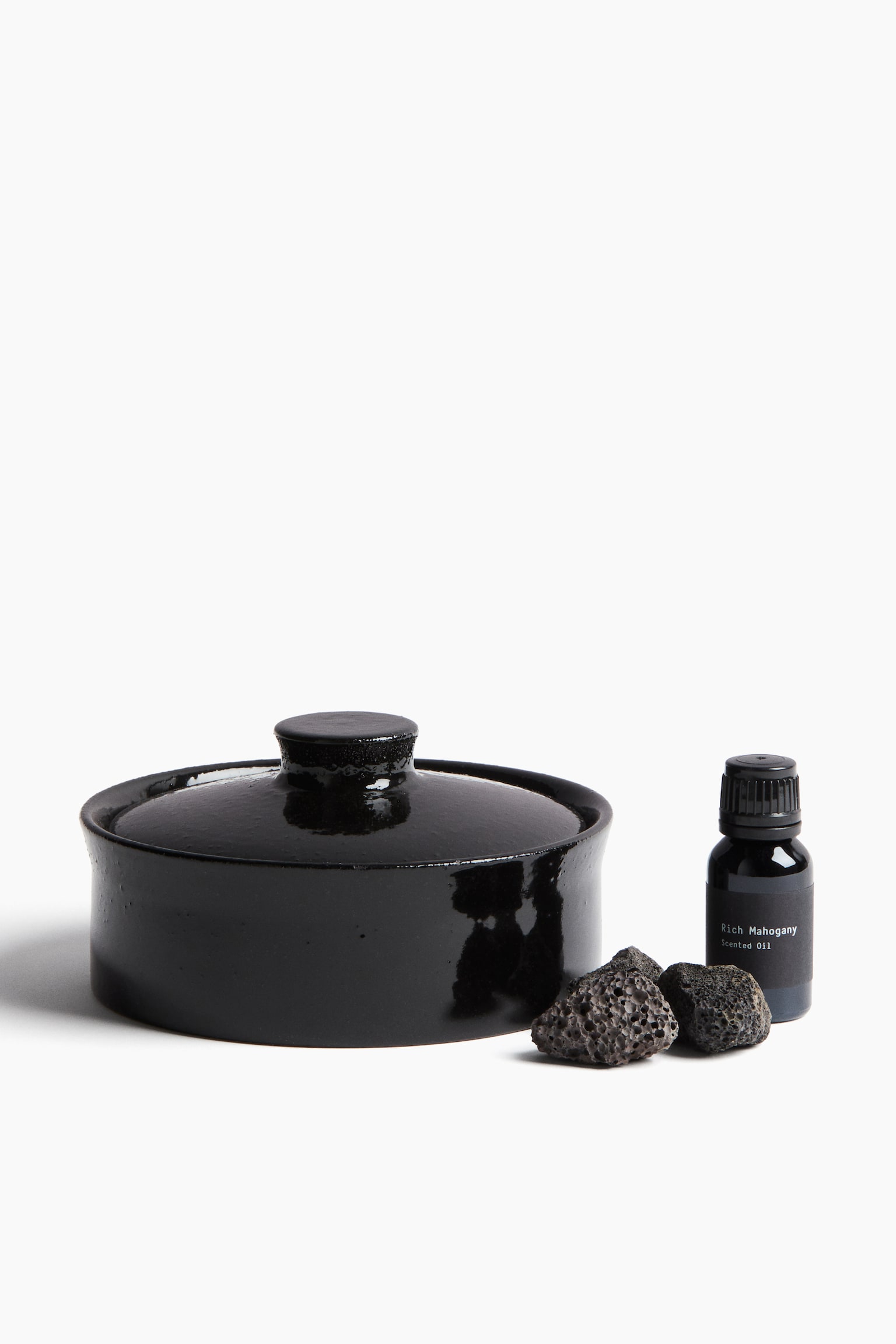 Kit difusor con piedras de lava - Rich Mahogany/Sublime Patchouli