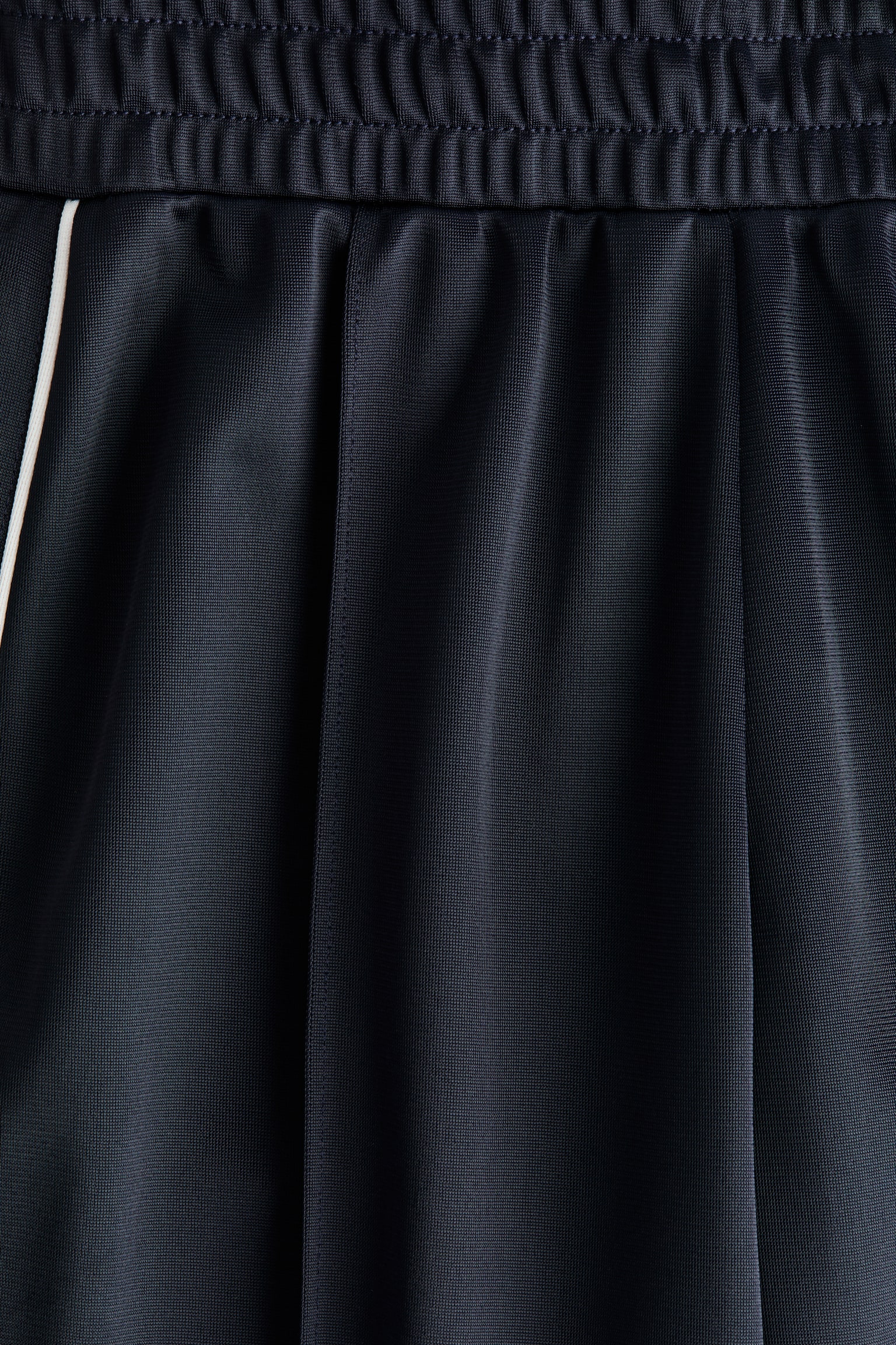 Wide-leg track pants - Navy blue - 4