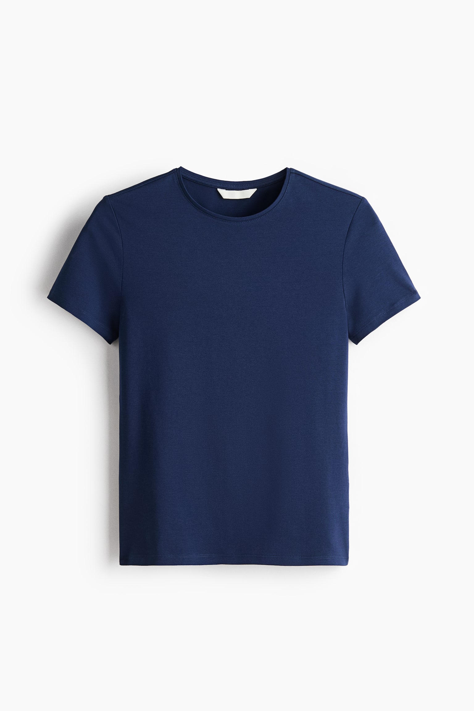 Fitted T-shirt - Navy blue/White/Black/Light pink/Navy blue/Brown/Powder pink