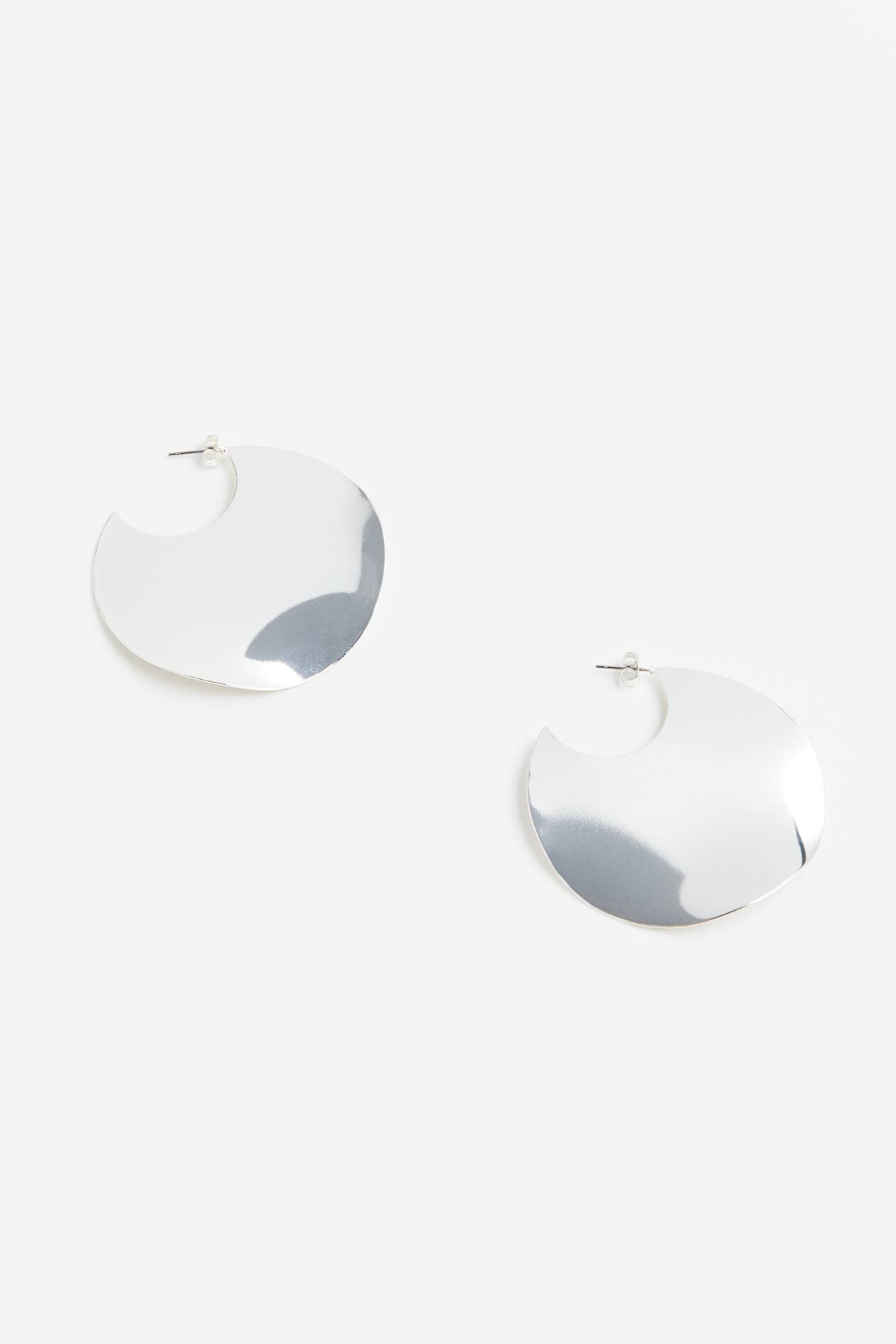 ビッグピアス - シルバーカラー - レディース | H&M JP