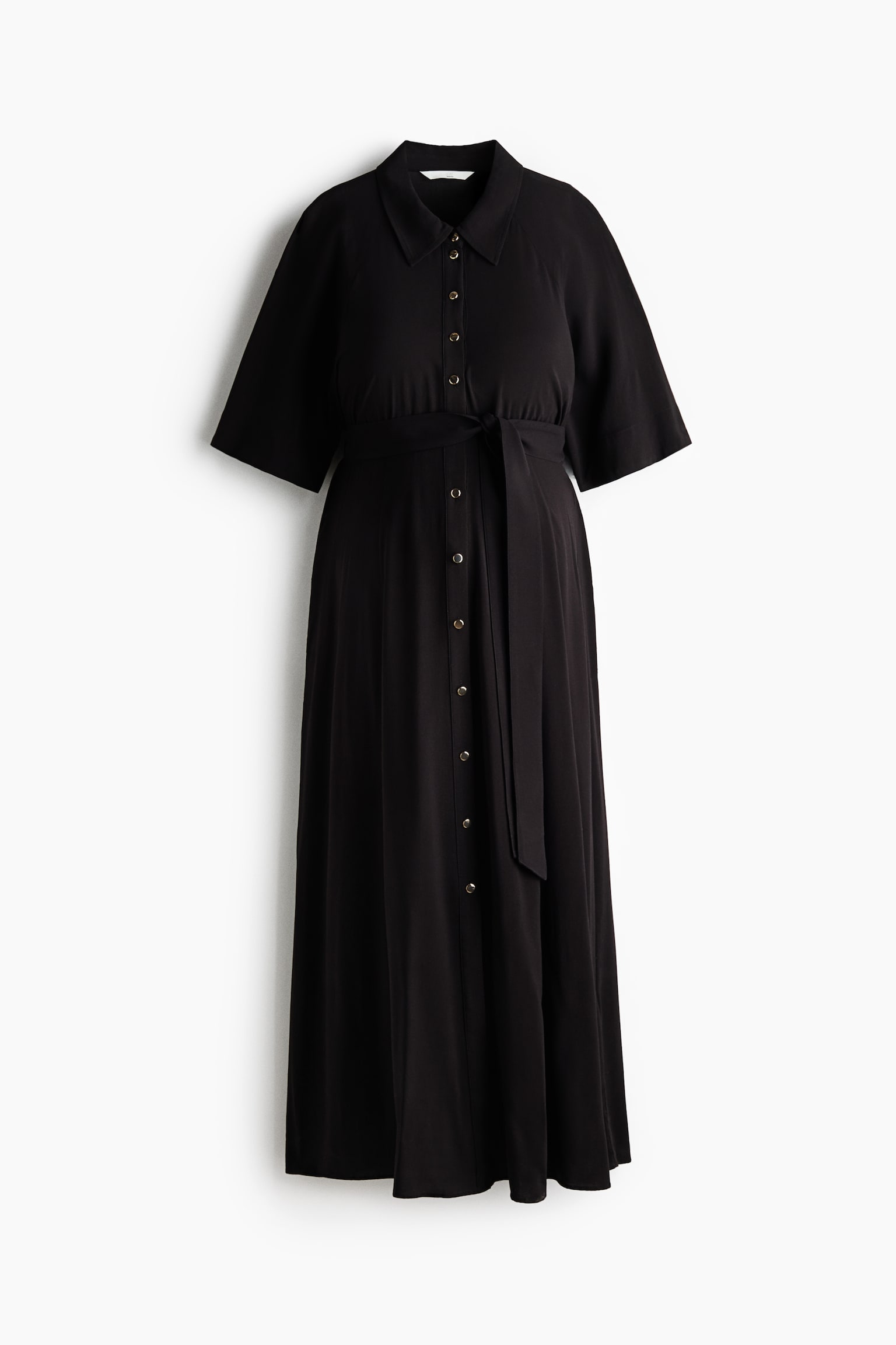 MAMA Before & After Shirt dress - Black/Khaki green/Light beige/Leopard print/Cream/Black patterned/Khaki green - 2