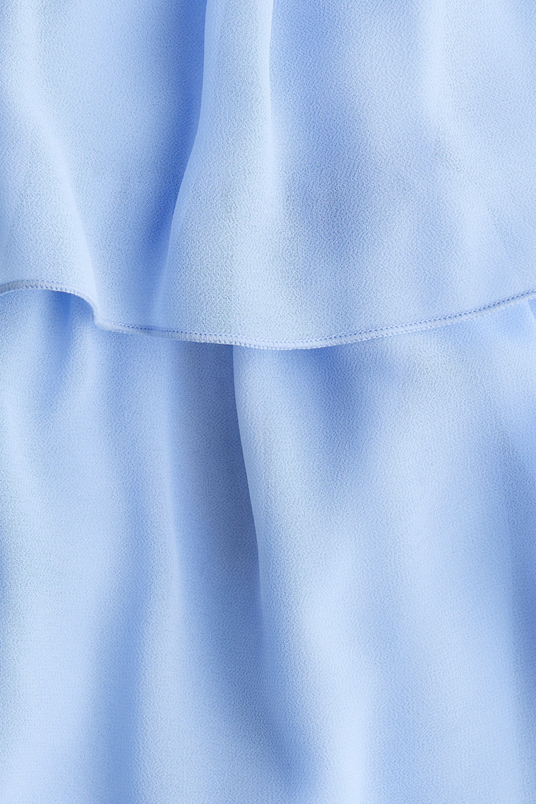 Tiered Chiffon Dress