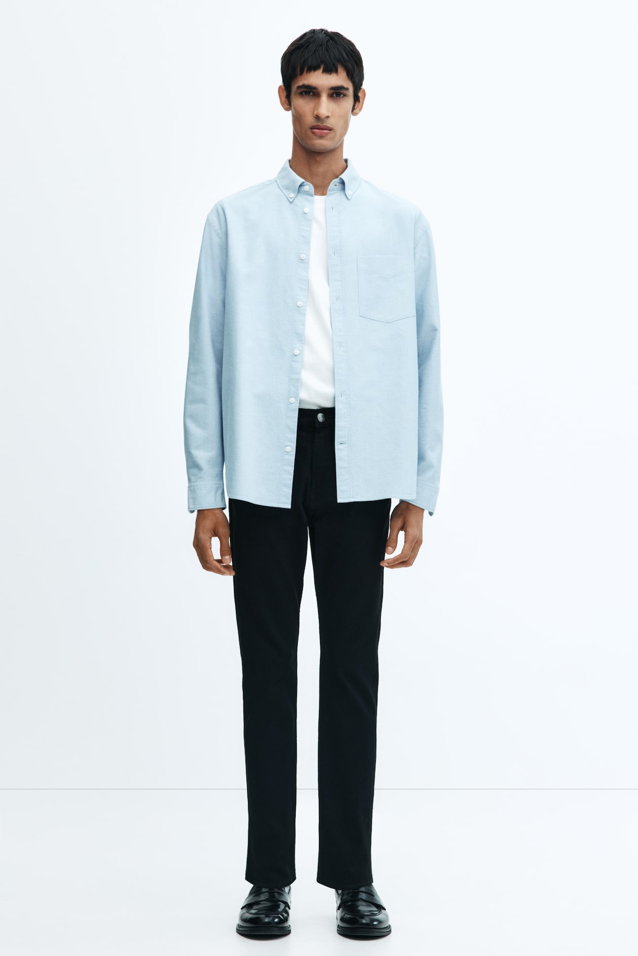 H&M Men Slim Jeans in black