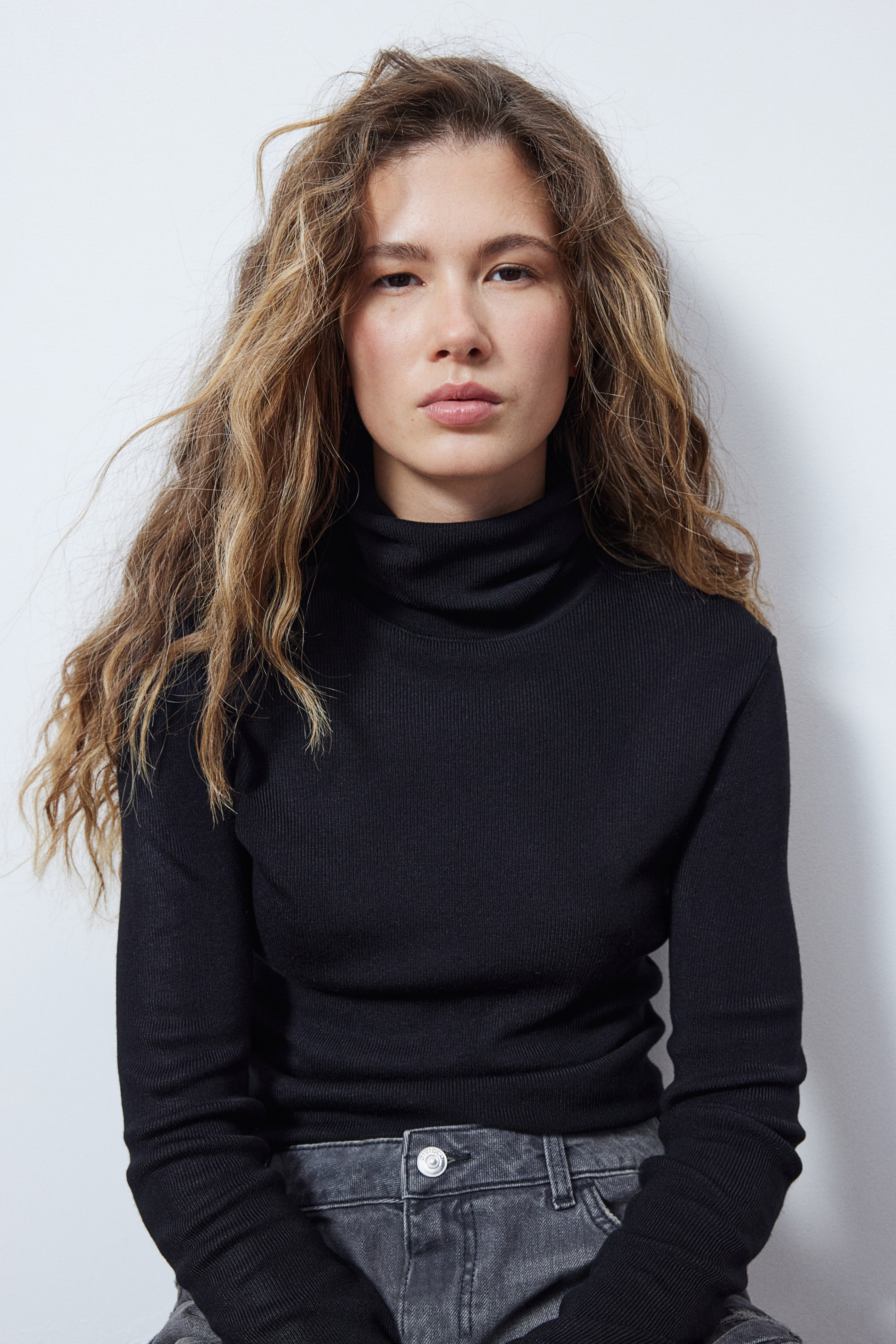 Turtleneck Top