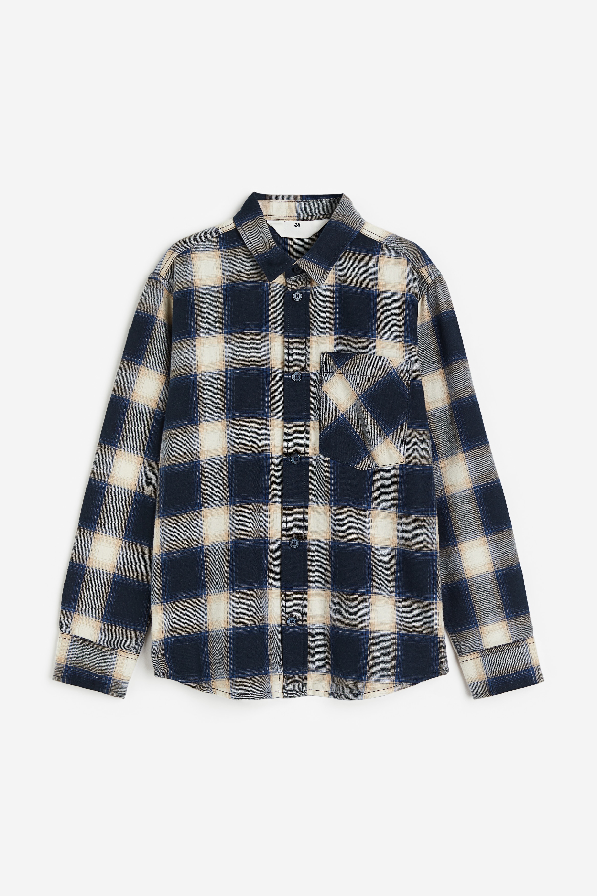 ★H BEAUTY＆YOUTH★メンズカシミヤフランネルシャツ M★ ☆H BEAUTY＆YOUTH☆メンズカシミヤフランネルシャツ M☆