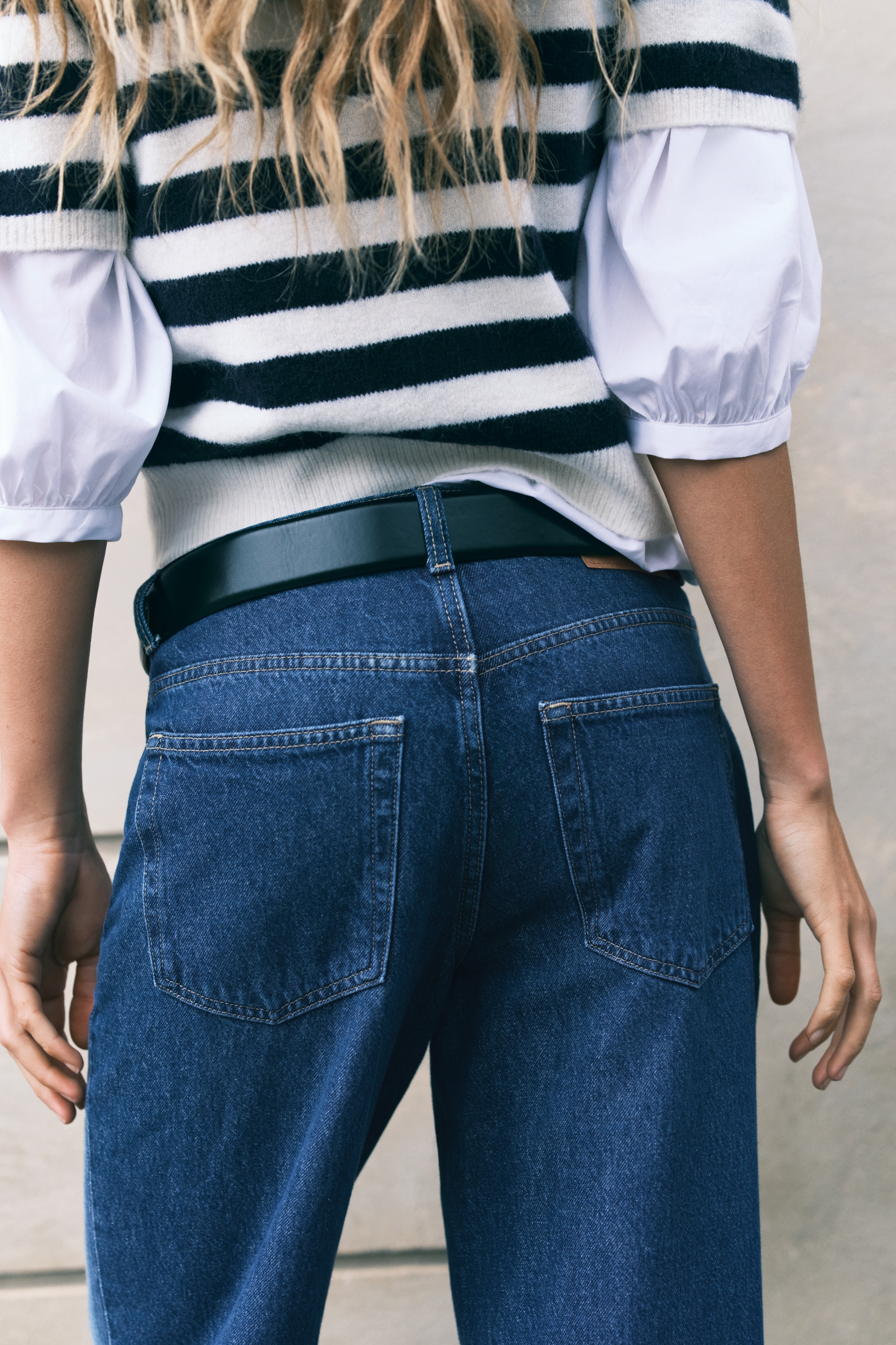 Wide High Jeans