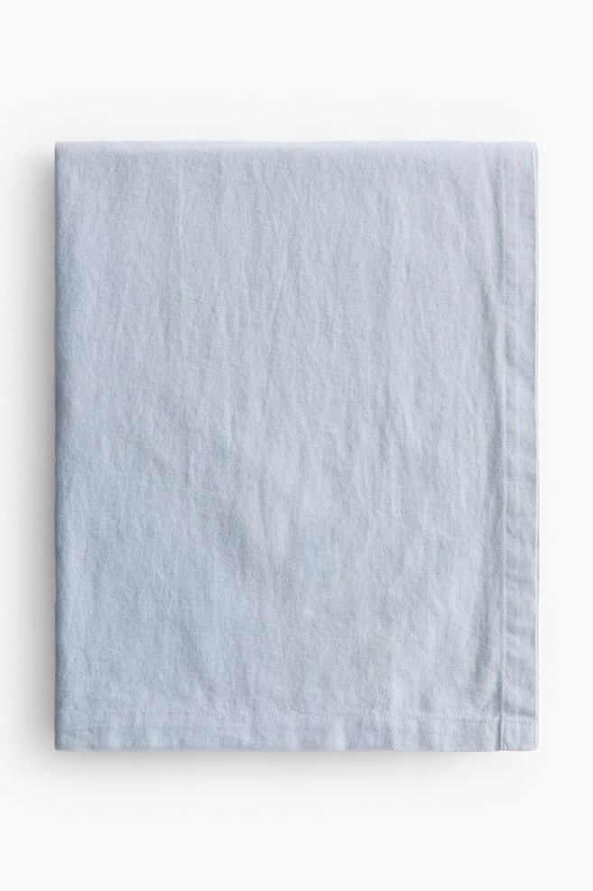 Linen-blend tablecloth - Dusty blue/Forest green/Beige/Mole/White/Sage green - 1