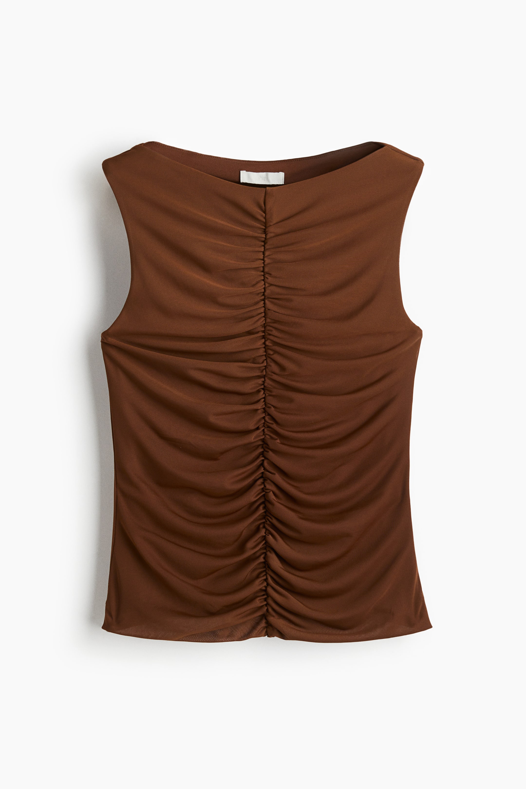 Xem ảnh lớn hơn: Áo rút vải - Màu nâu - Ladies | H&M VN 3