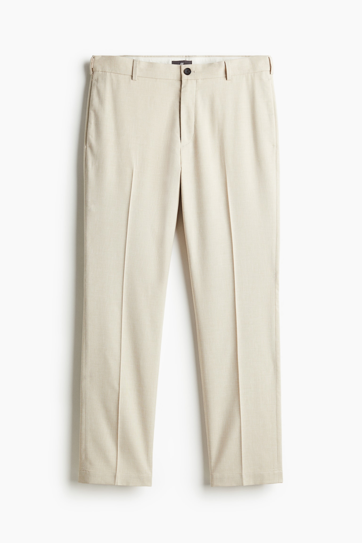 Regular Fit Suit trousers - Light beige/Black - 2