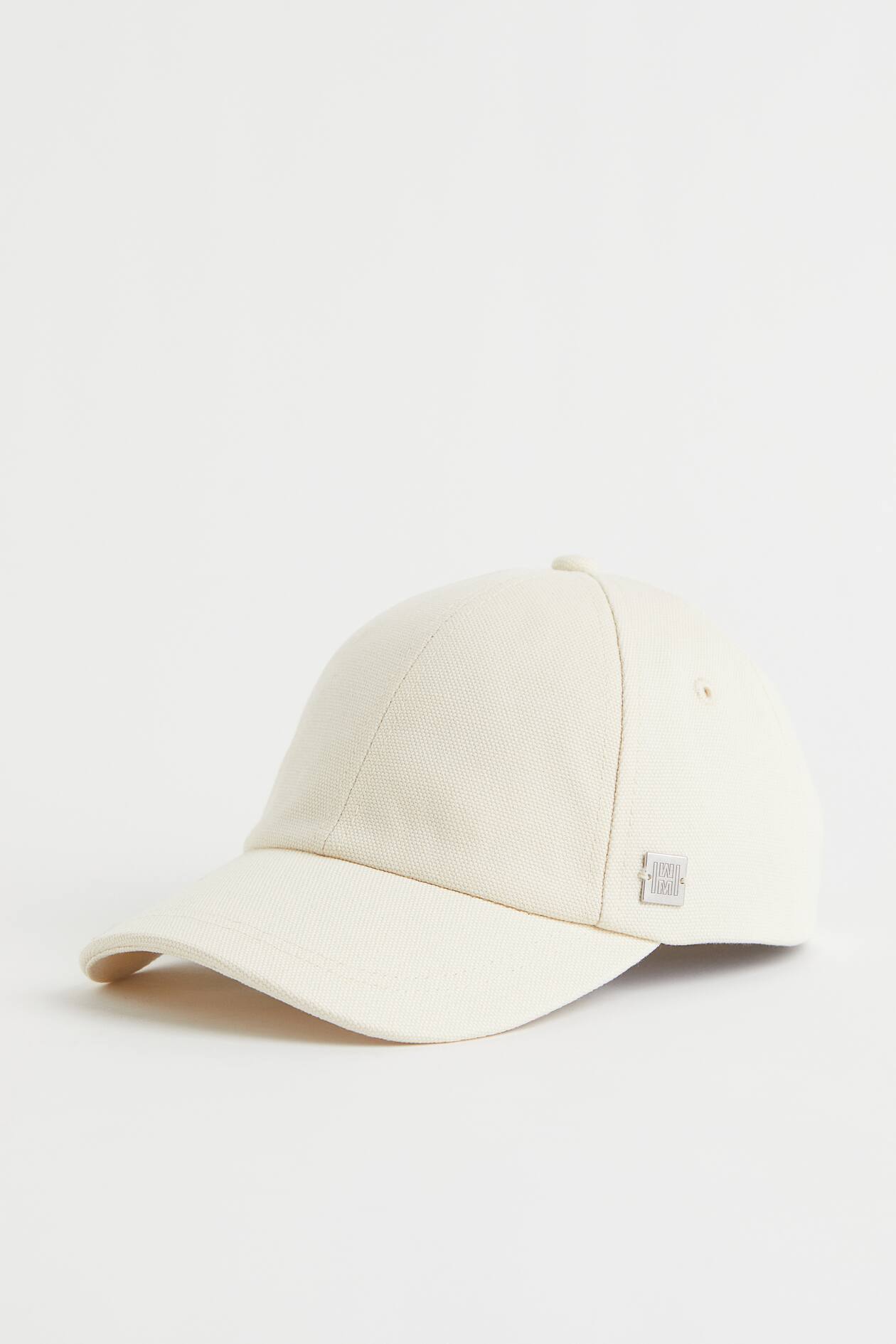 Cotton Canvas Cap - Cream - Ladies | H&M US