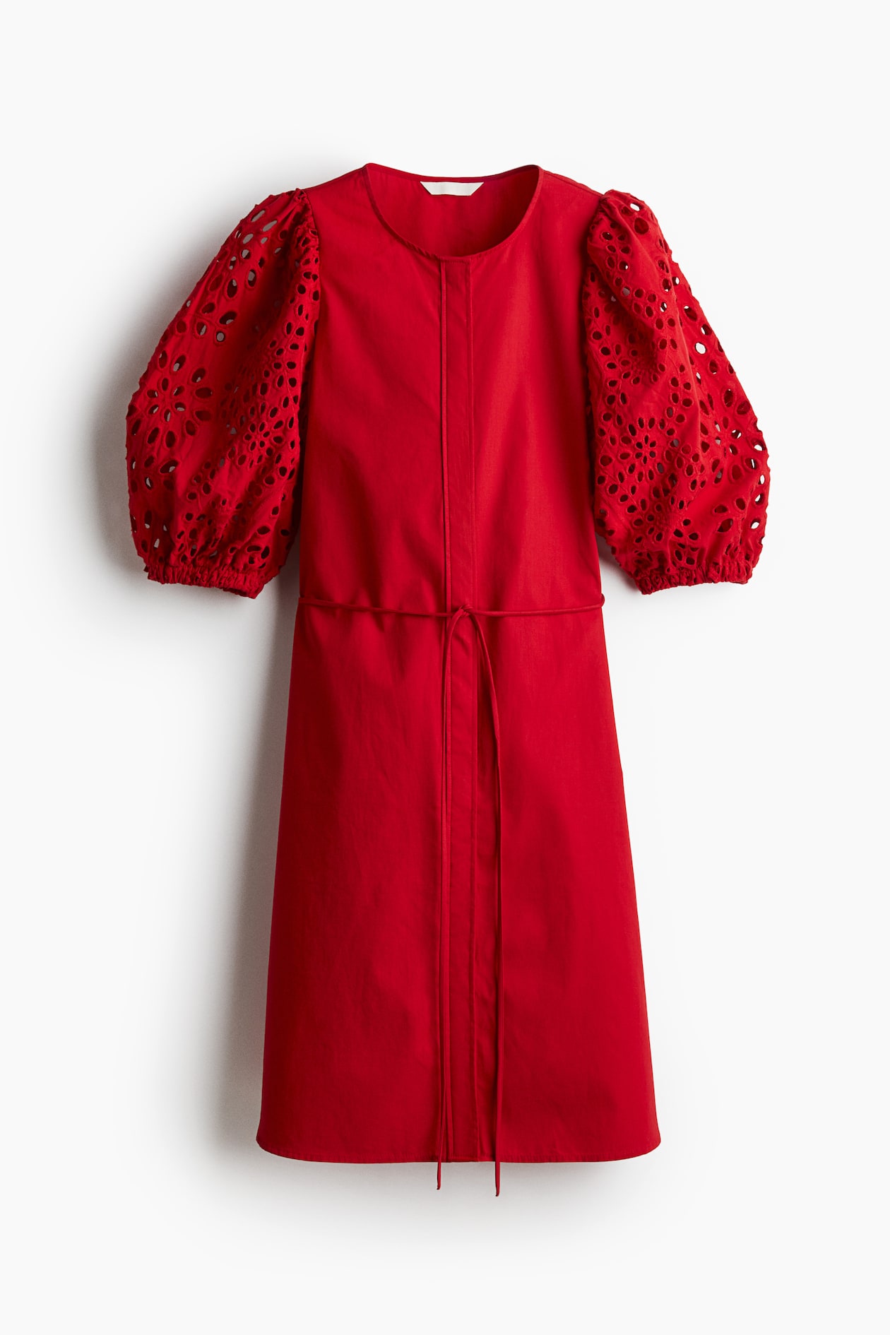 strapless open back dress MILLY EYELET RED DRESS  CARABELLA / Oakmont