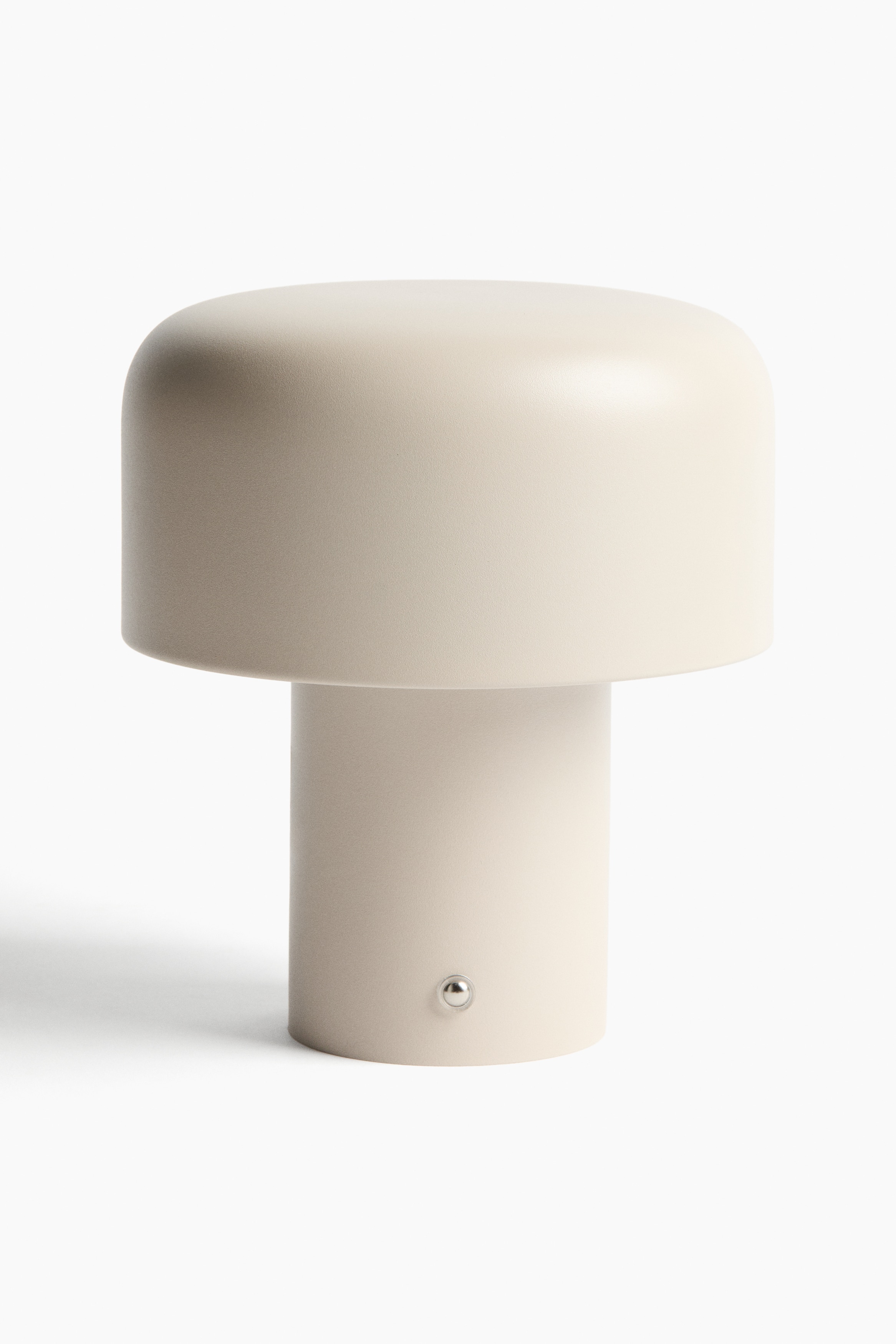 Aufladbare Tischleuchte - Hellbeige/Silberfarben