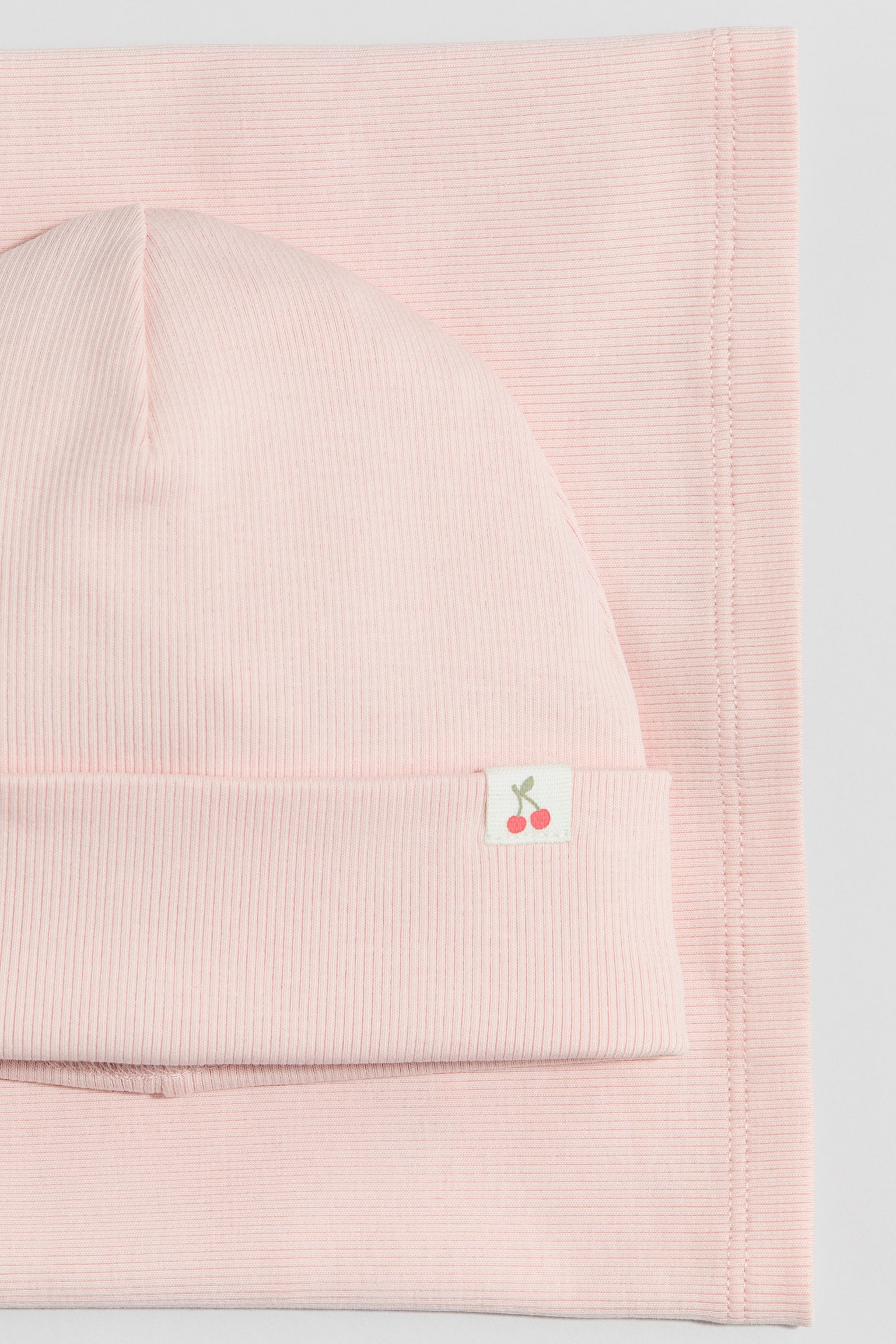 2件平紋套組 - 淺粉紅色/淺藍色/米色/淺粉紅色/淺綠色/淺粉紅色/灰色/淺灰米色/淺灰粉紅色 - 2