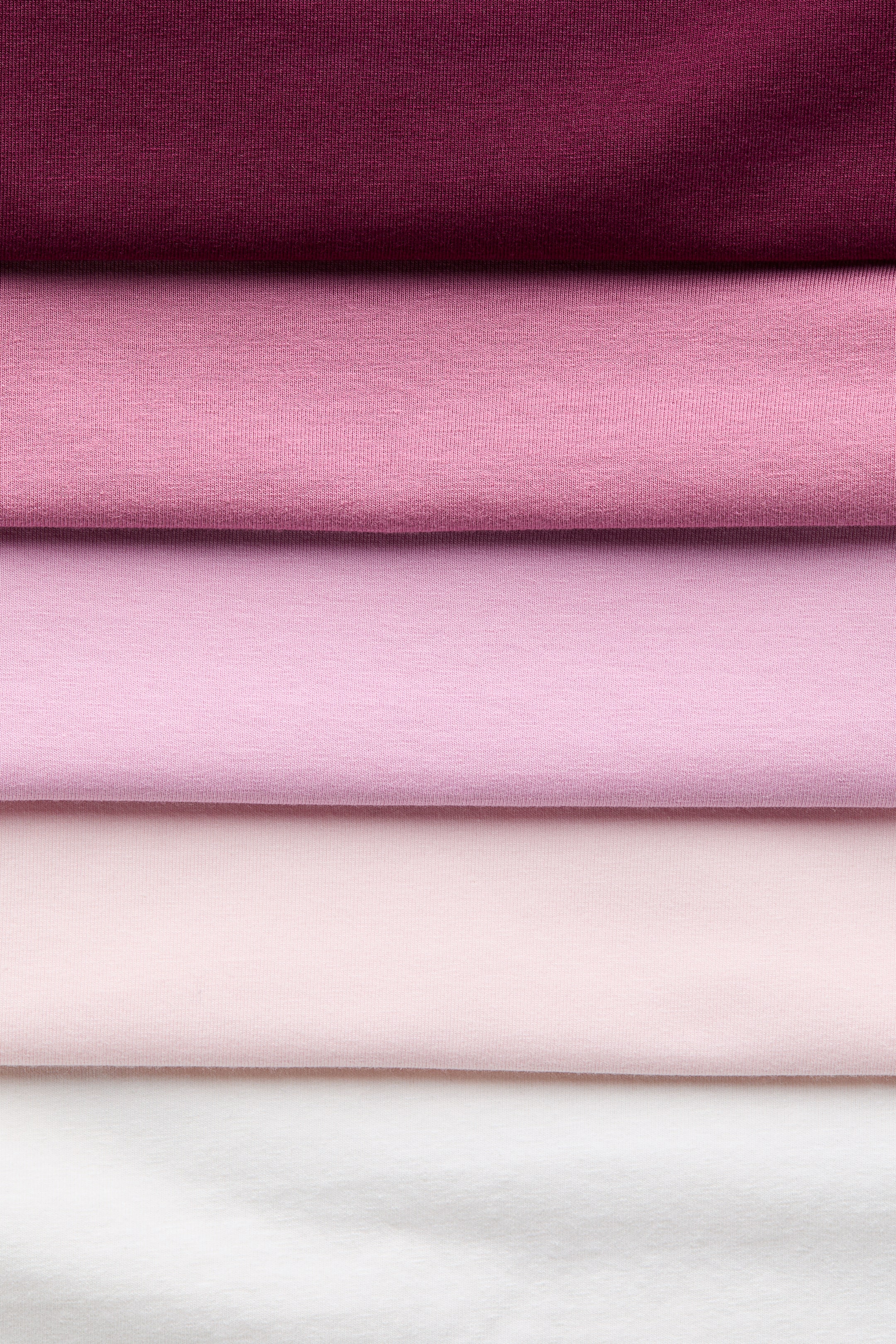 Детские футболки H&M 5-Pack Long-Sleeved T-Shirts — фото 3