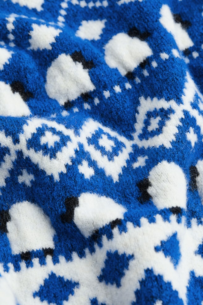 Jacquard-knit jumper - Blue/Sheep/Red/Sheep/Light grey/Sheep - 5