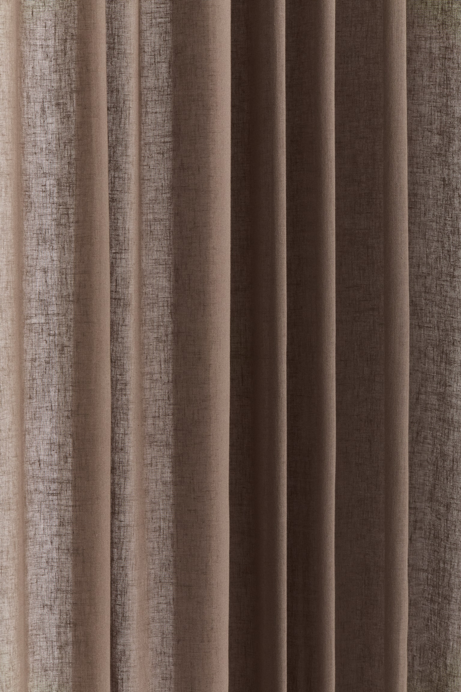 1-pack wide linen-blend curtain length - Mole/Beige/White/Light blue/Sage green - 2