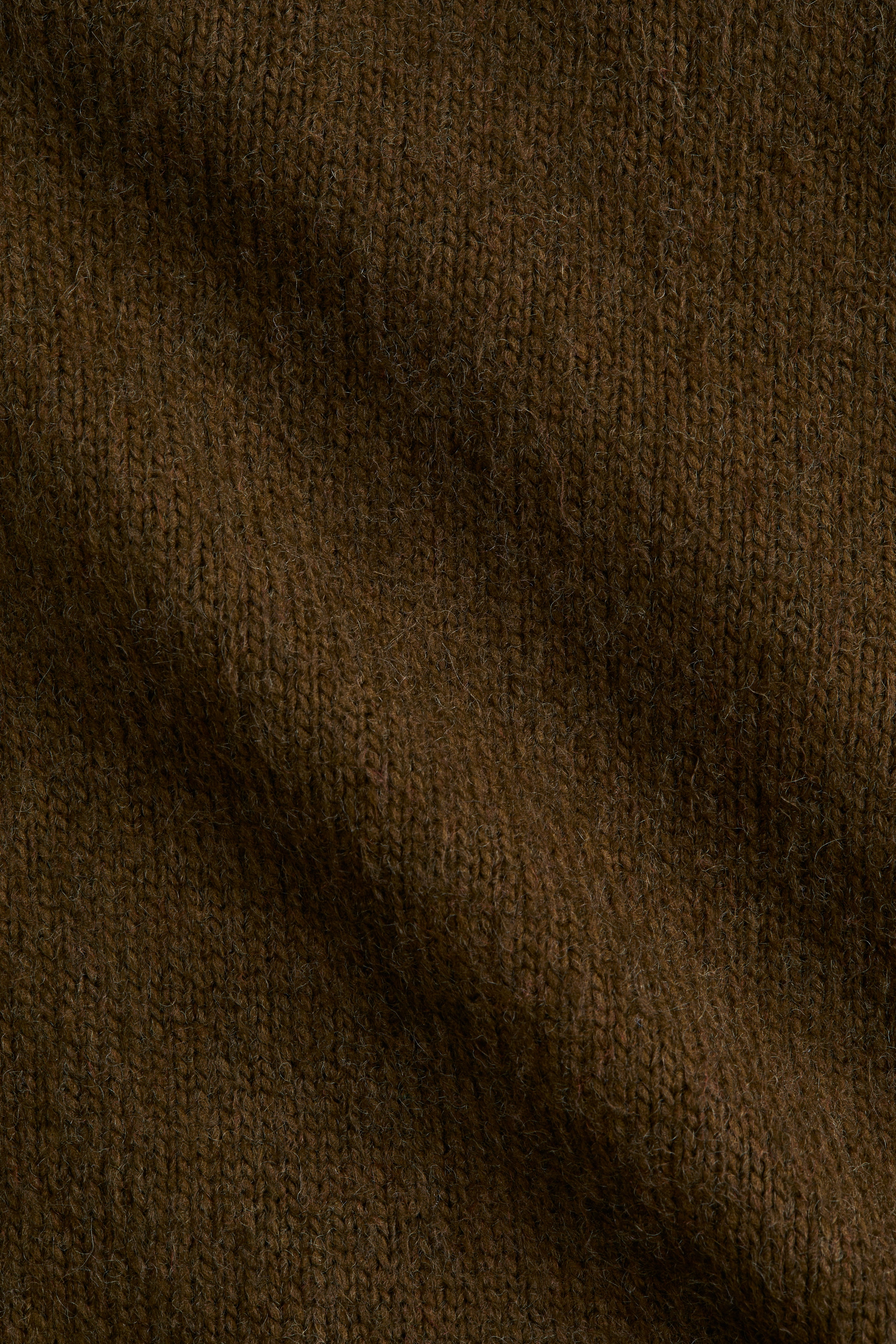 Oversized V-neck jumper
