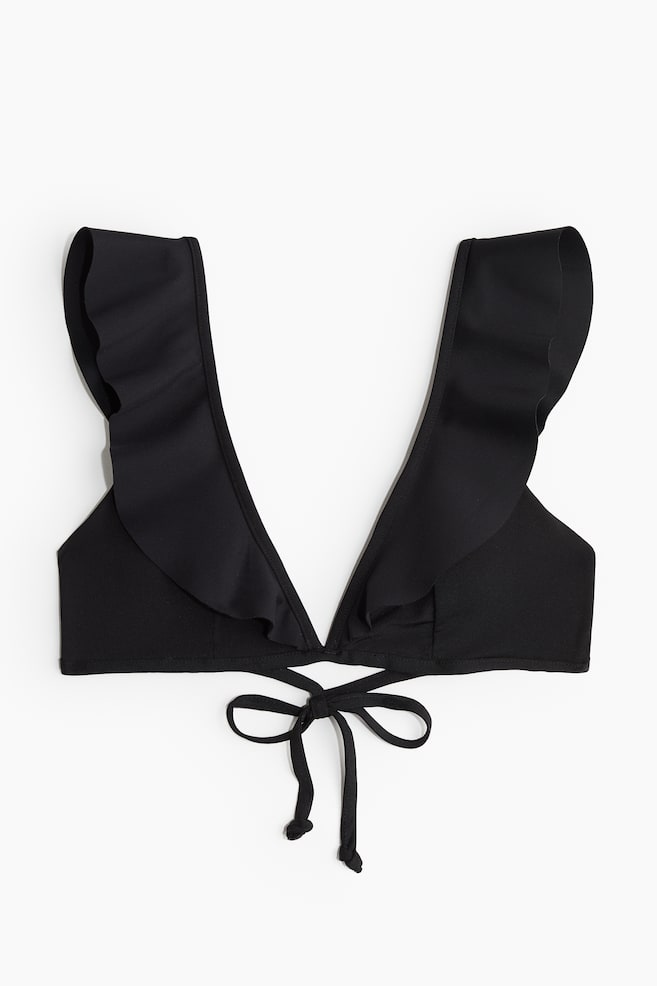 Padded Bikini Top - Black - 1