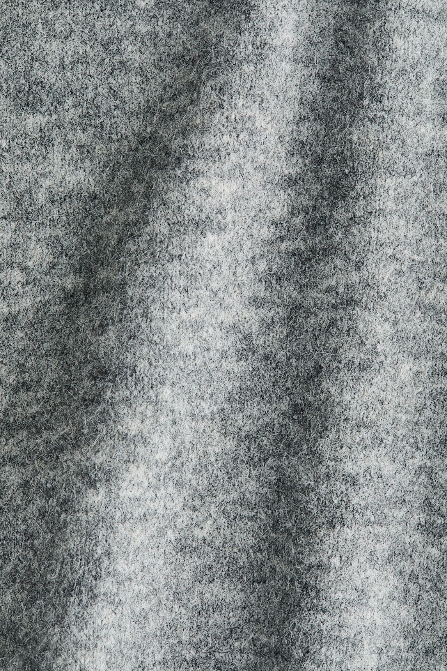 Женский свитер H&M Jacquard-Motif, цвет: Серый меланжевый — фото 6