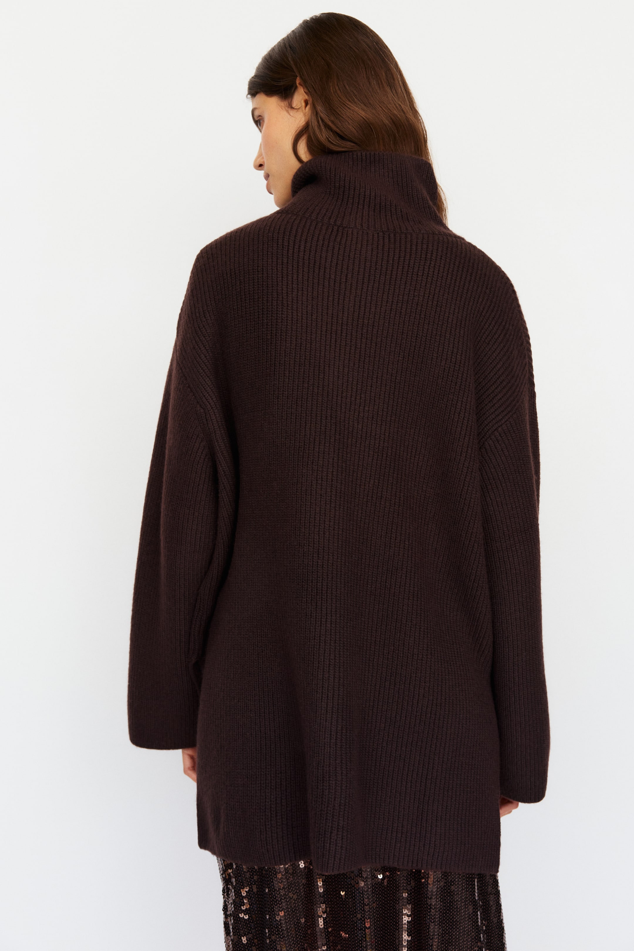 View larger image: MAMA Before & After zip-top jumper - Dark brown - Ladies | H&M GB 4