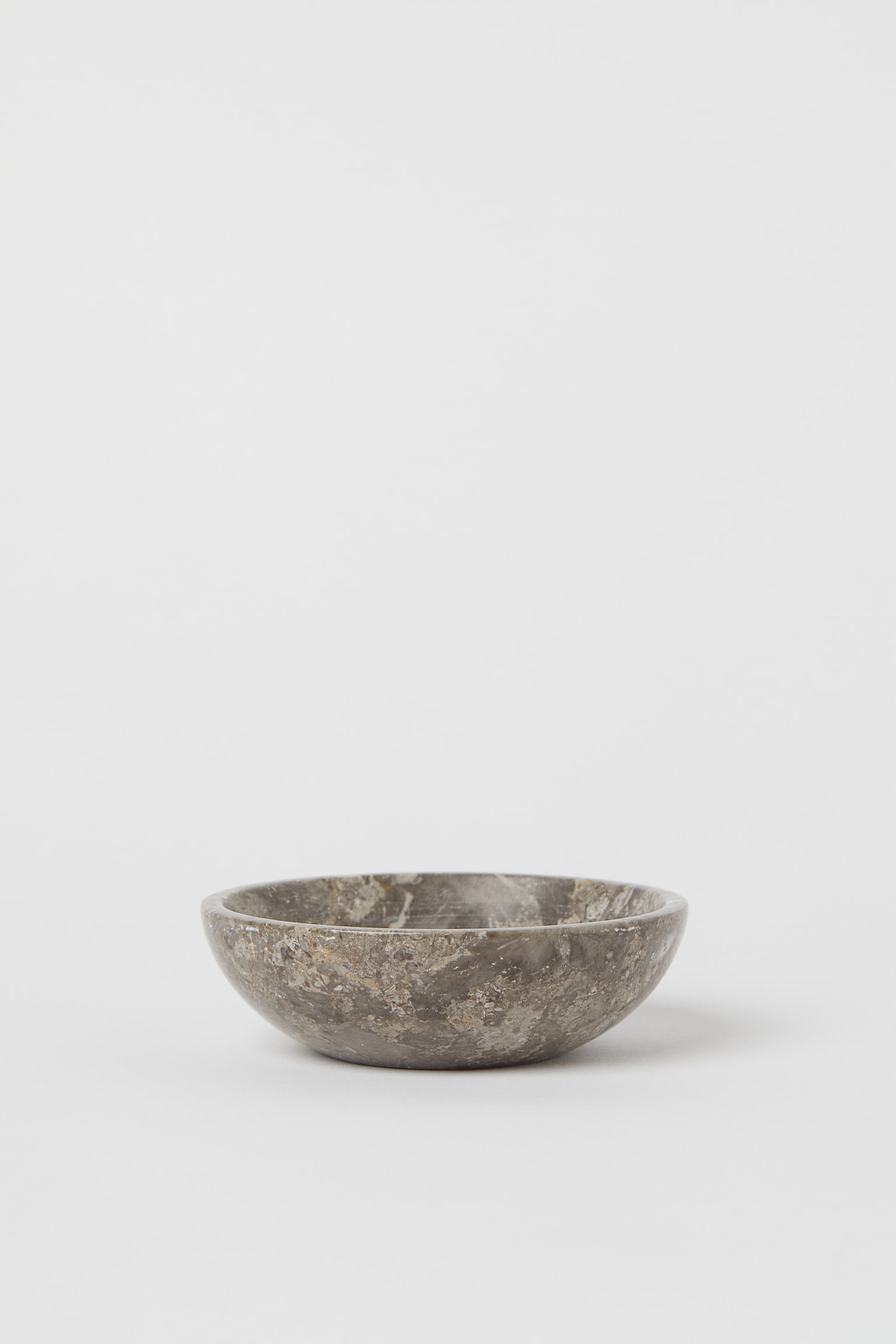 Marble salt bowl - Grey/Marble-patterned - 1