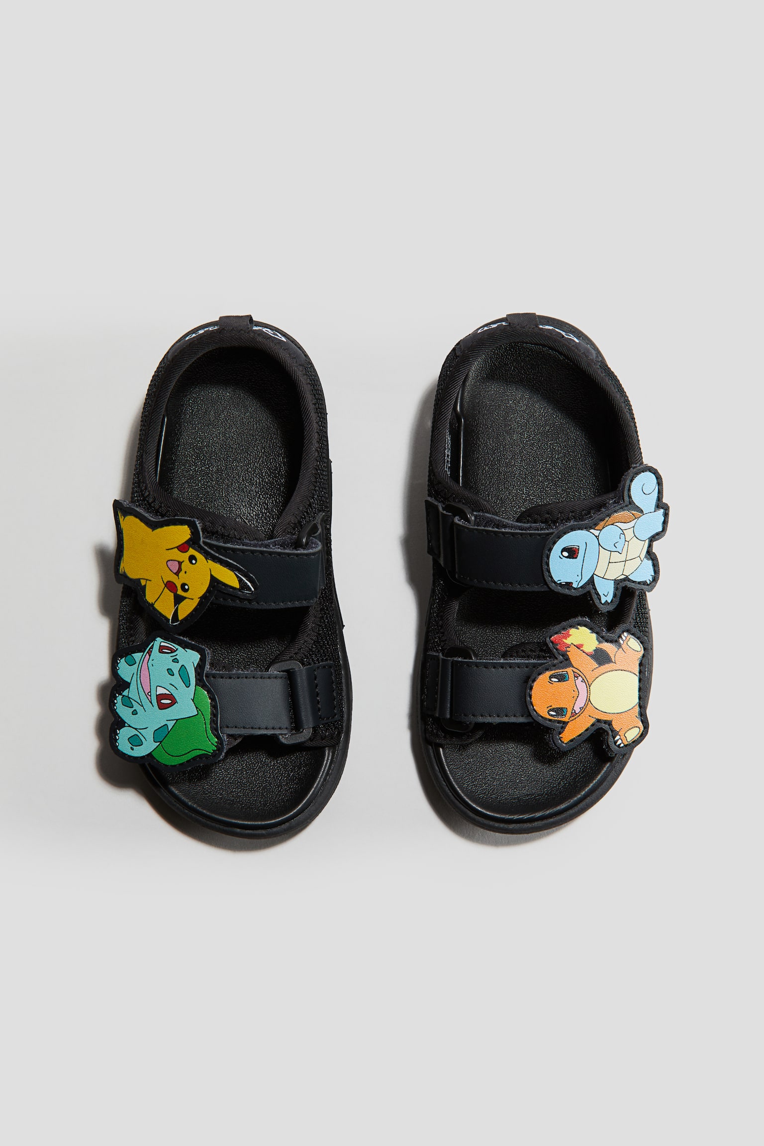 Sandals - Black/Pokémon - 1