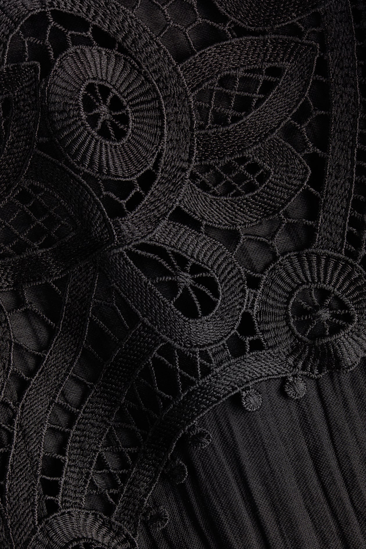 Lace-Yoke Blouse - image 4