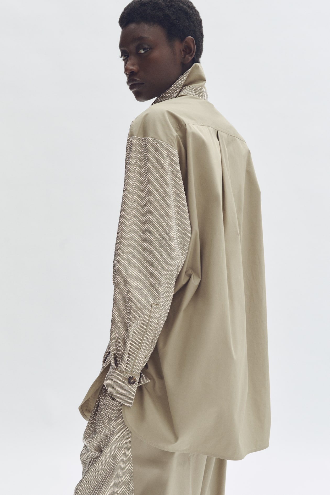 Oversized Embellished Shirt - image 3