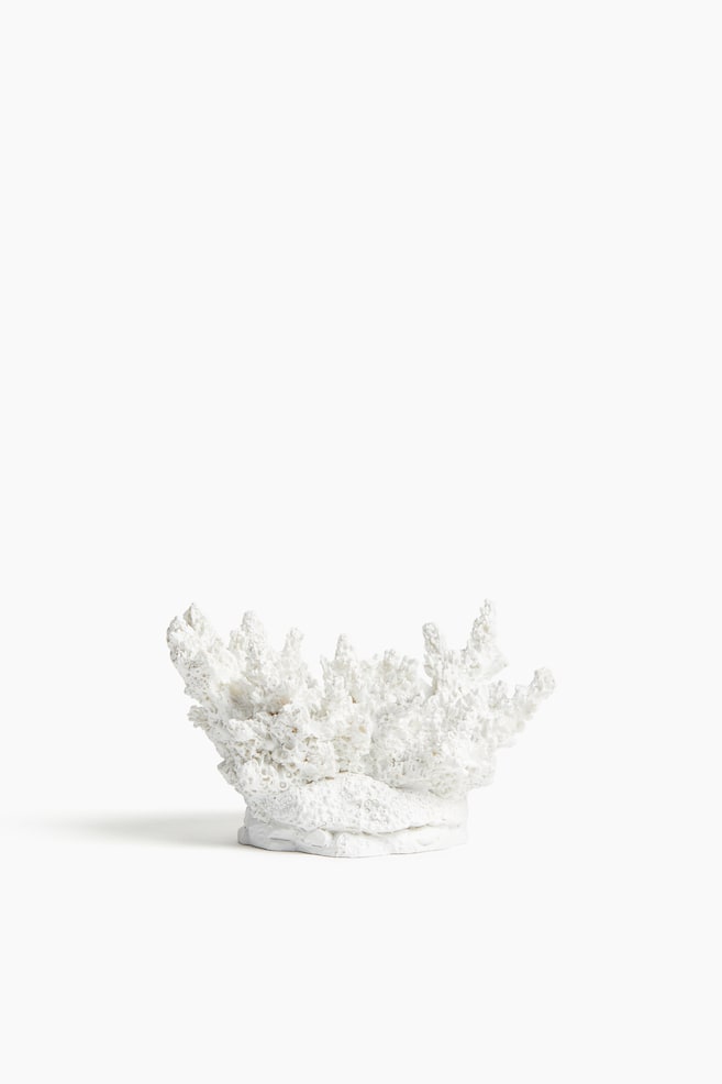 Coral-Inspired Sculpture-White - 1