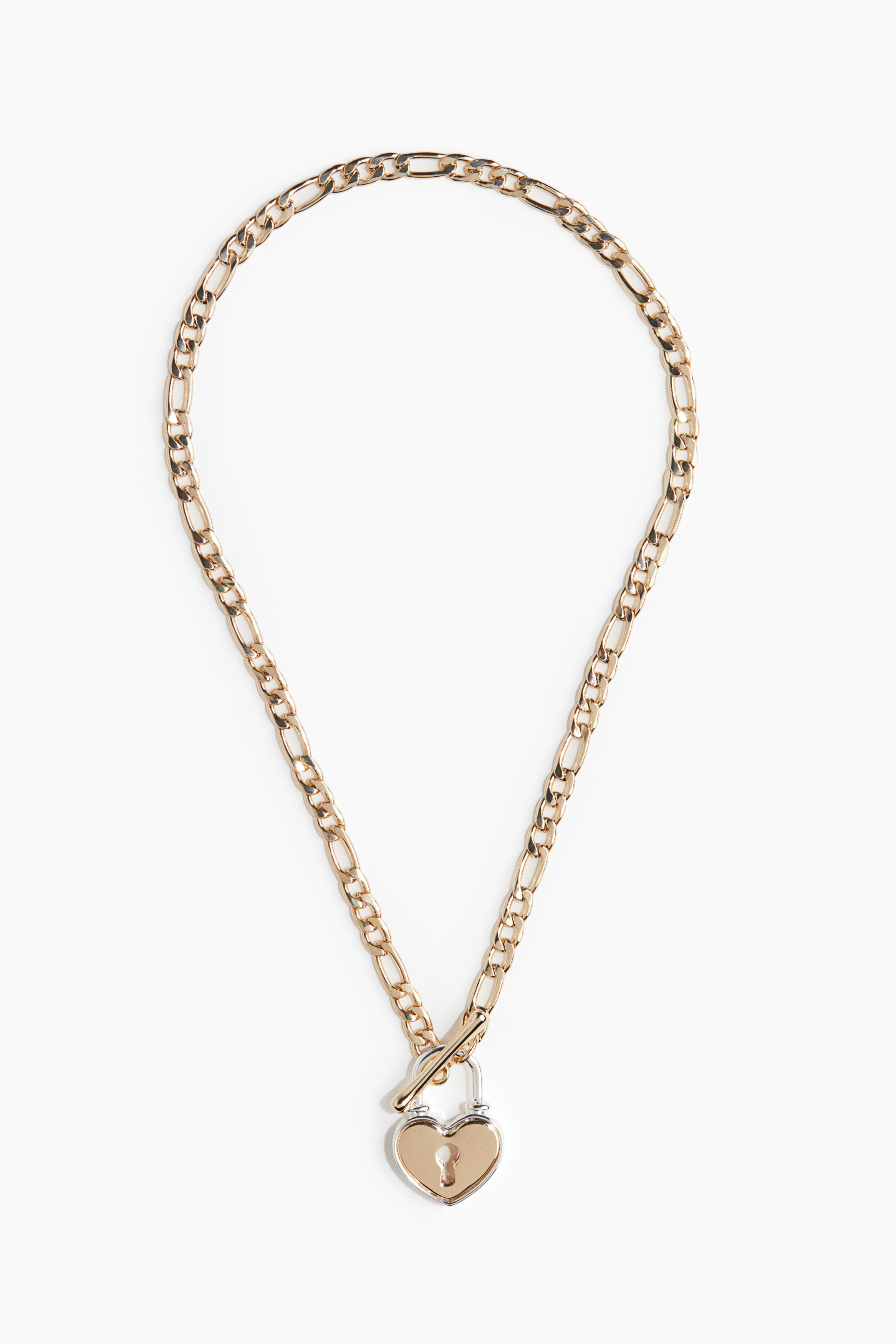 Pendant Necklace - Gold colour