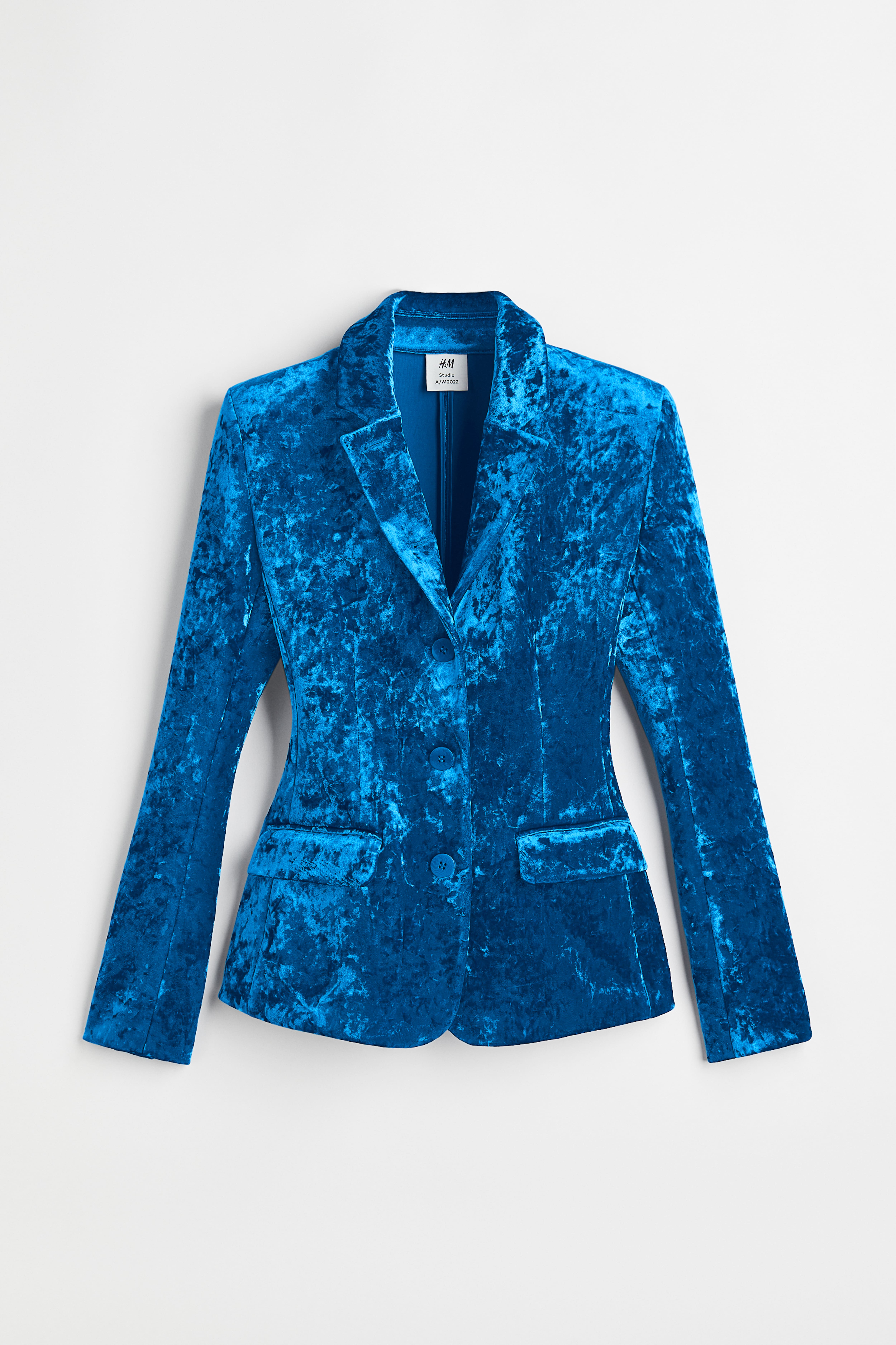 Blue shining blazer sale