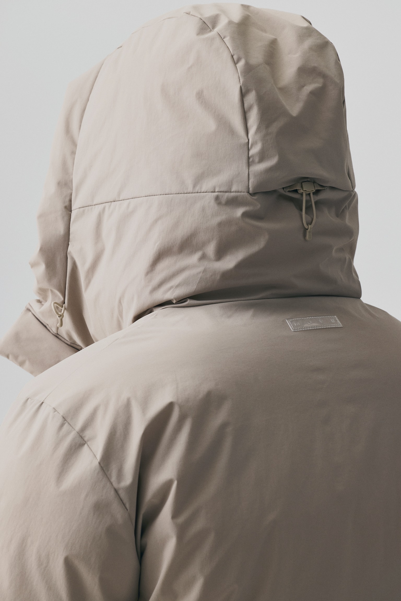 Regular Fit Padded parka with ThermoMove™ - Beige/Black - 7