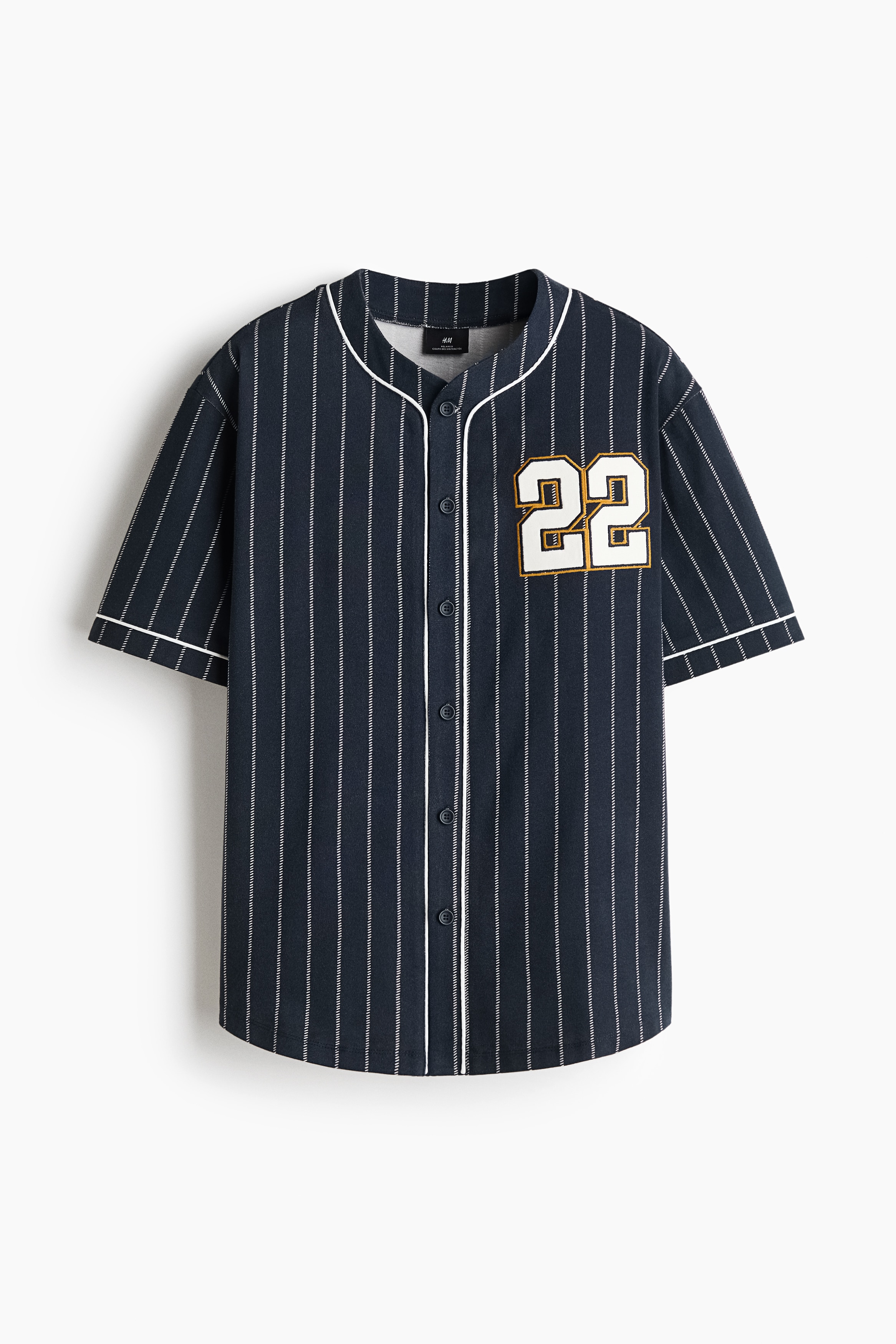 Regular Fit Baseball ShirtModel