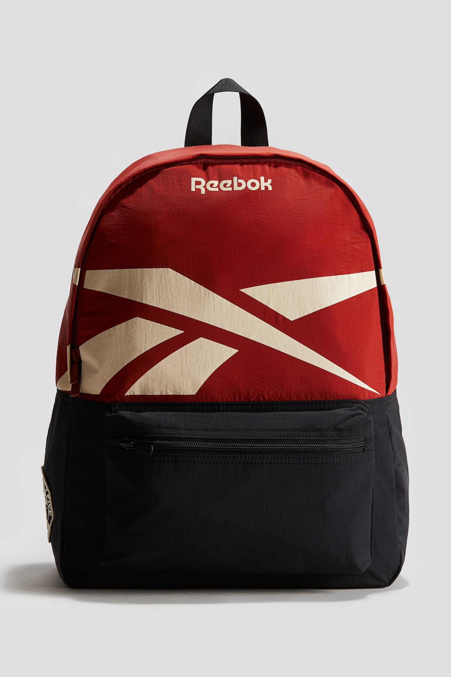 Motif-detail nylon backpack - Red/Reebok - 2